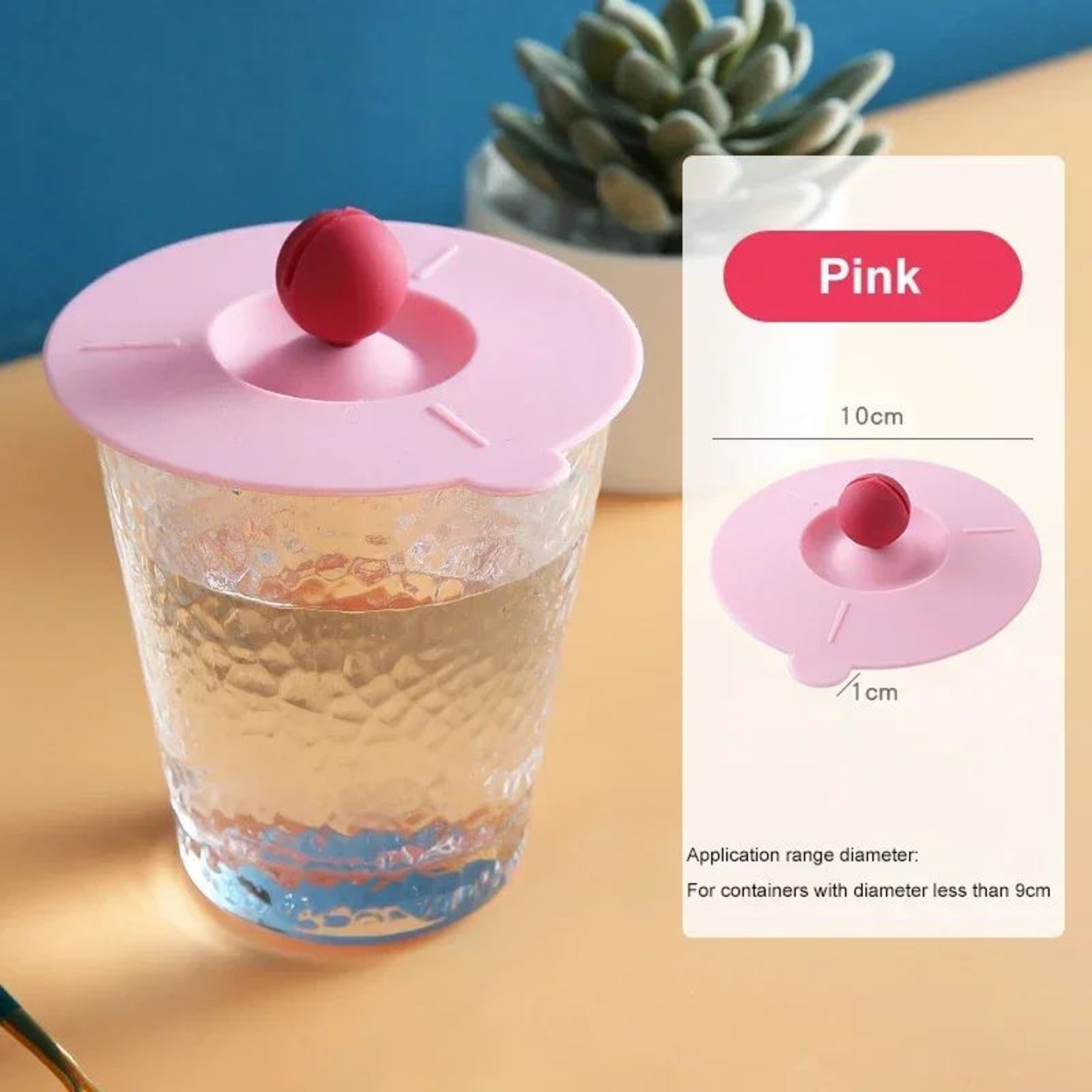 Silicone Cup Lids Reusable Dustproof Mug Covers 1 Or 4 Pcs 10