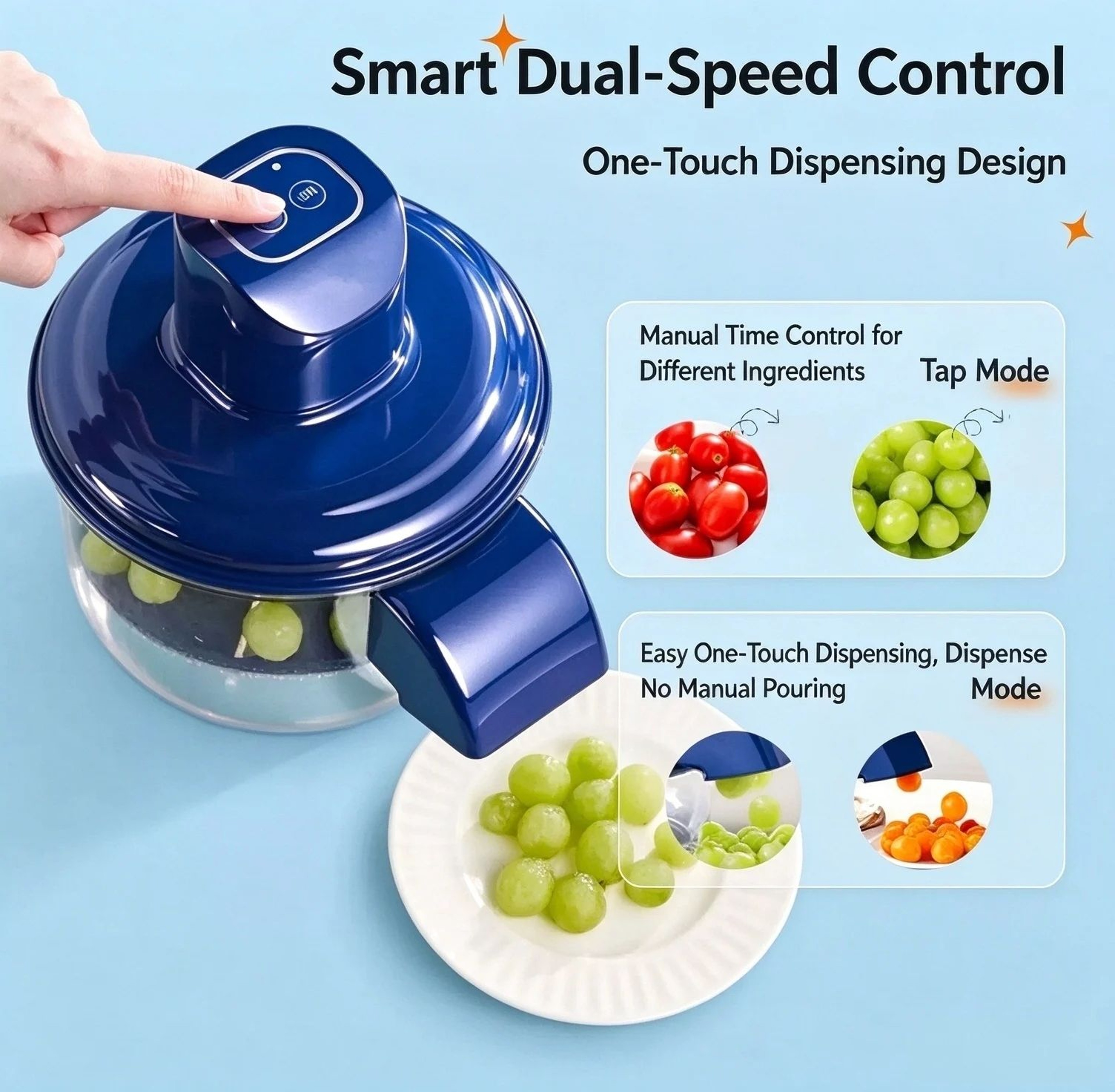Automatic Electric Grape Peeler Hands Free Fruit Skin Remover 4