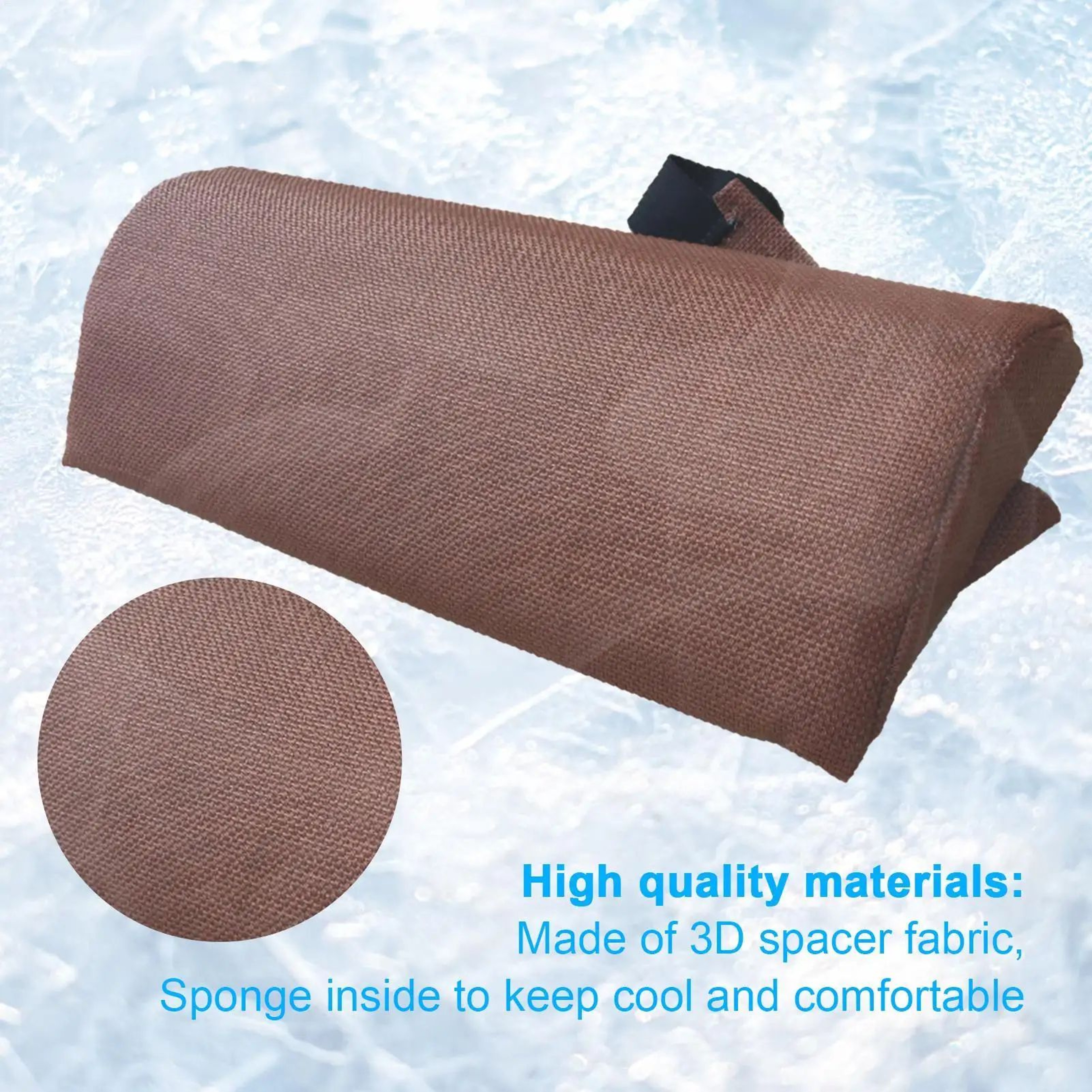 Ergonomic Recliner Neck Pillow Soft Detachable Headrest Cushion 3