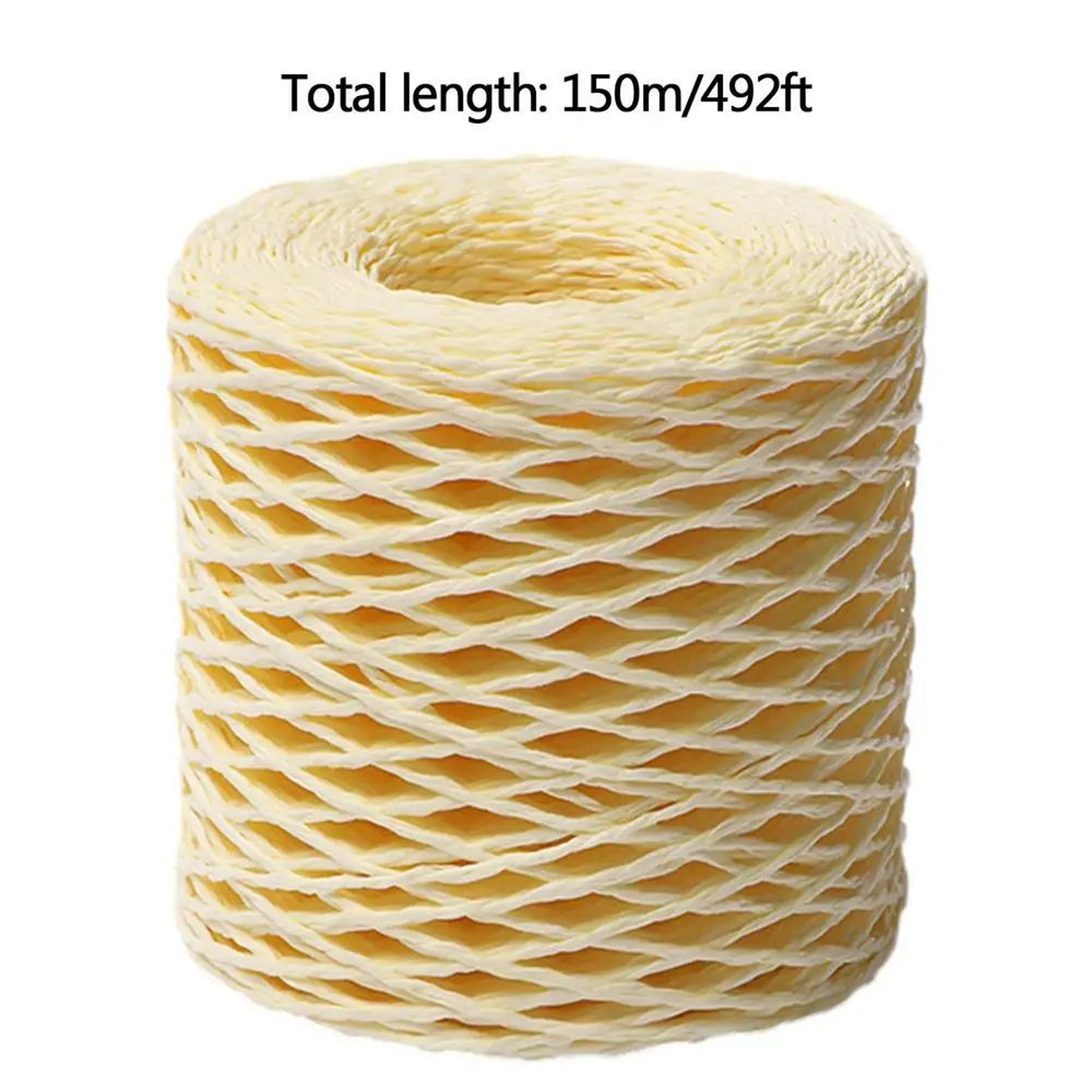 150m Natural Raffia Straw Yarn For Crochet Hats And Beach Bags 8