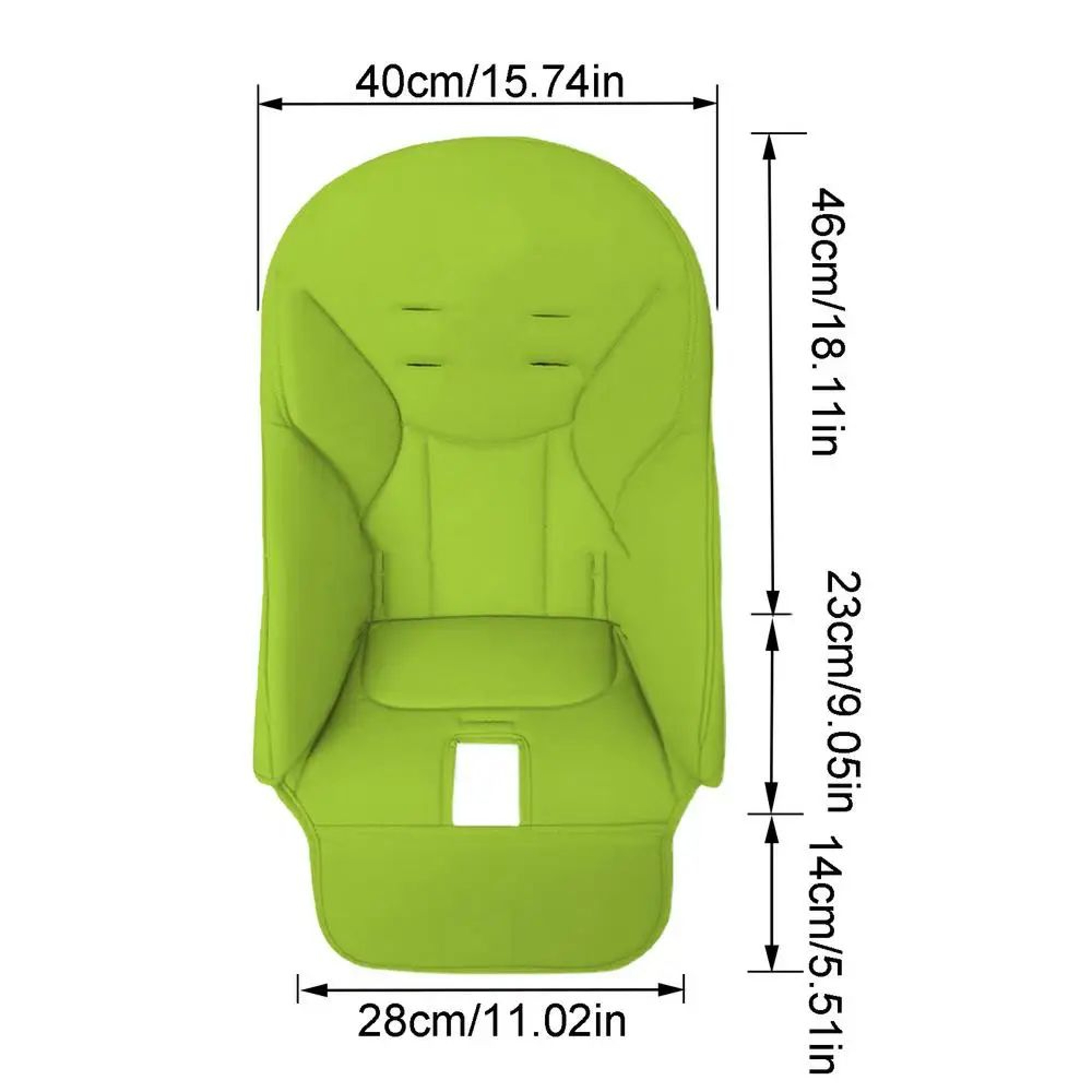 Soft PU Leather Baby High Chair Seat Cover Replacement 10