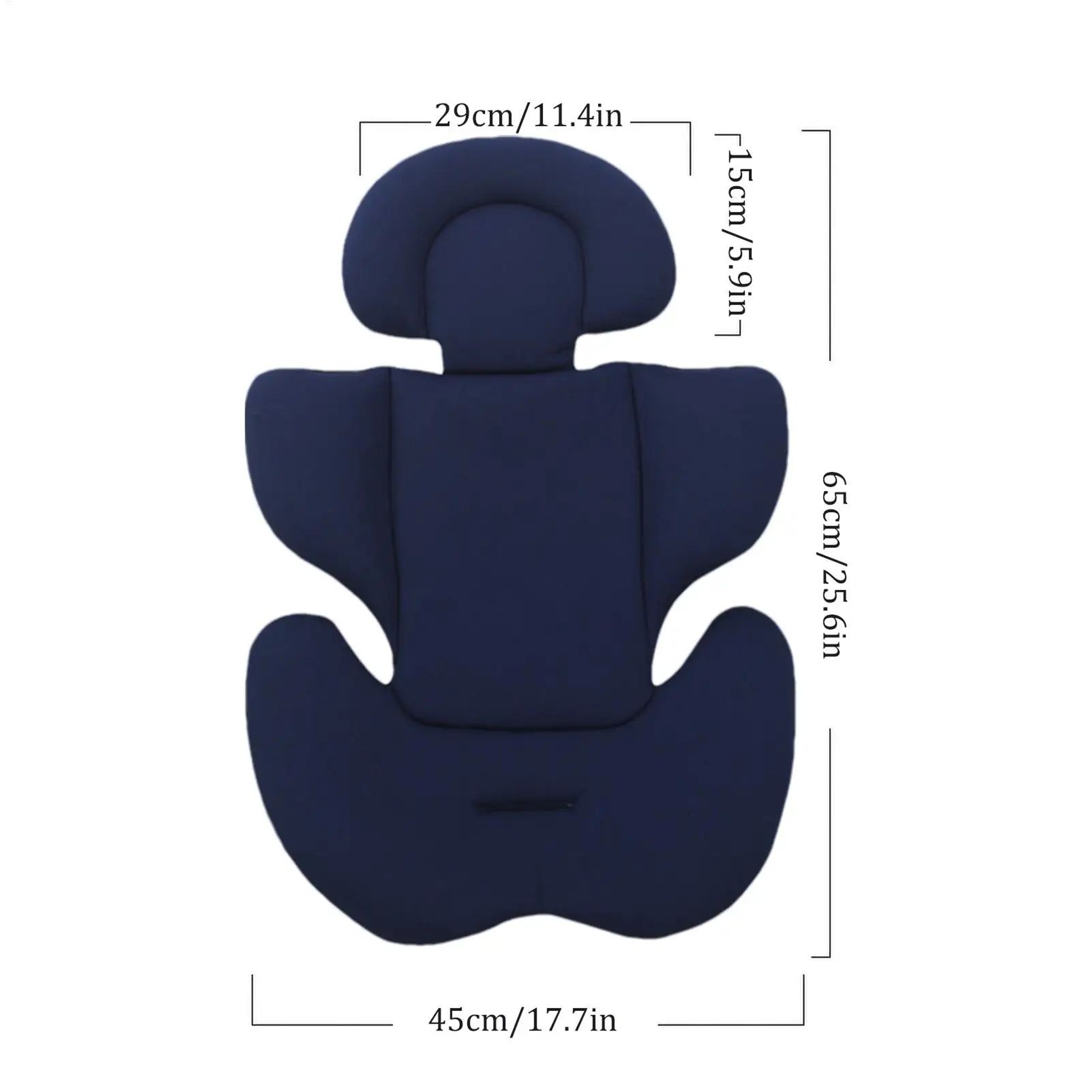 Soft Baby Stroller Cushion With Head And Body Support 3