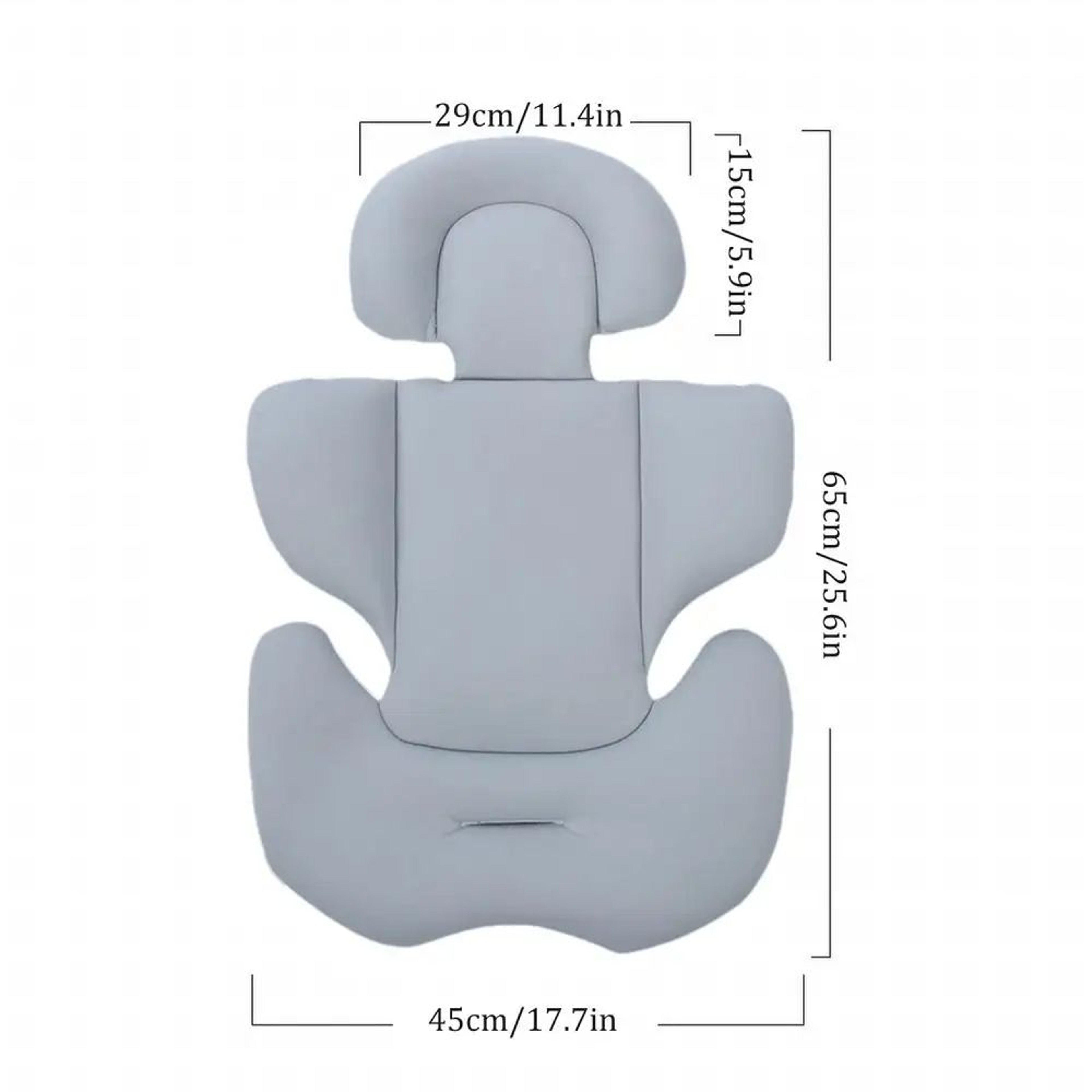 Soft Baby Stroller Cushion With Head And Body Support 6