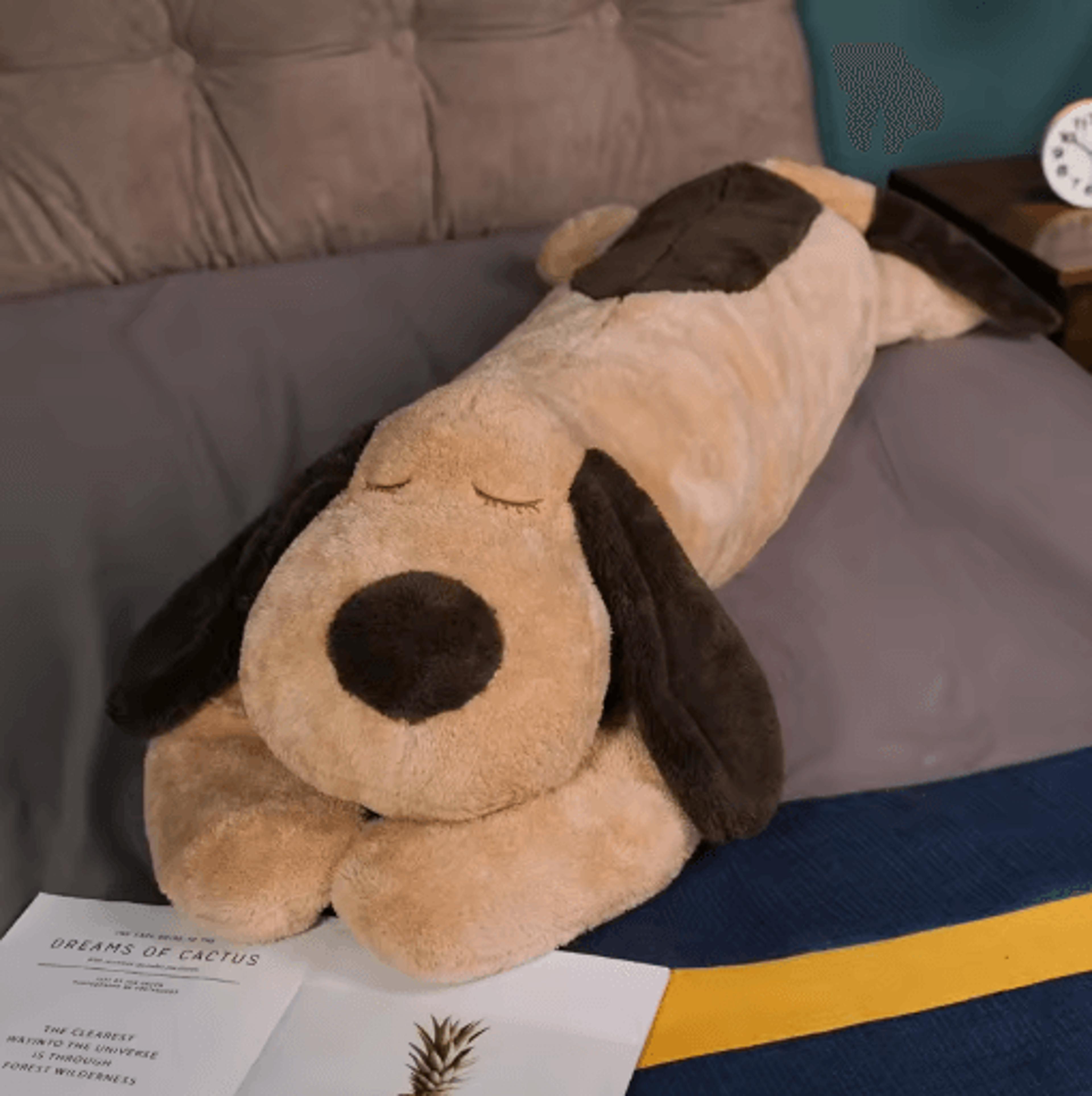 Giant Soft Plush Dog Pillow Lovely Down Cotton Stuffed Pet Doll Long Sleep Body Pillow Gift For Gir 5