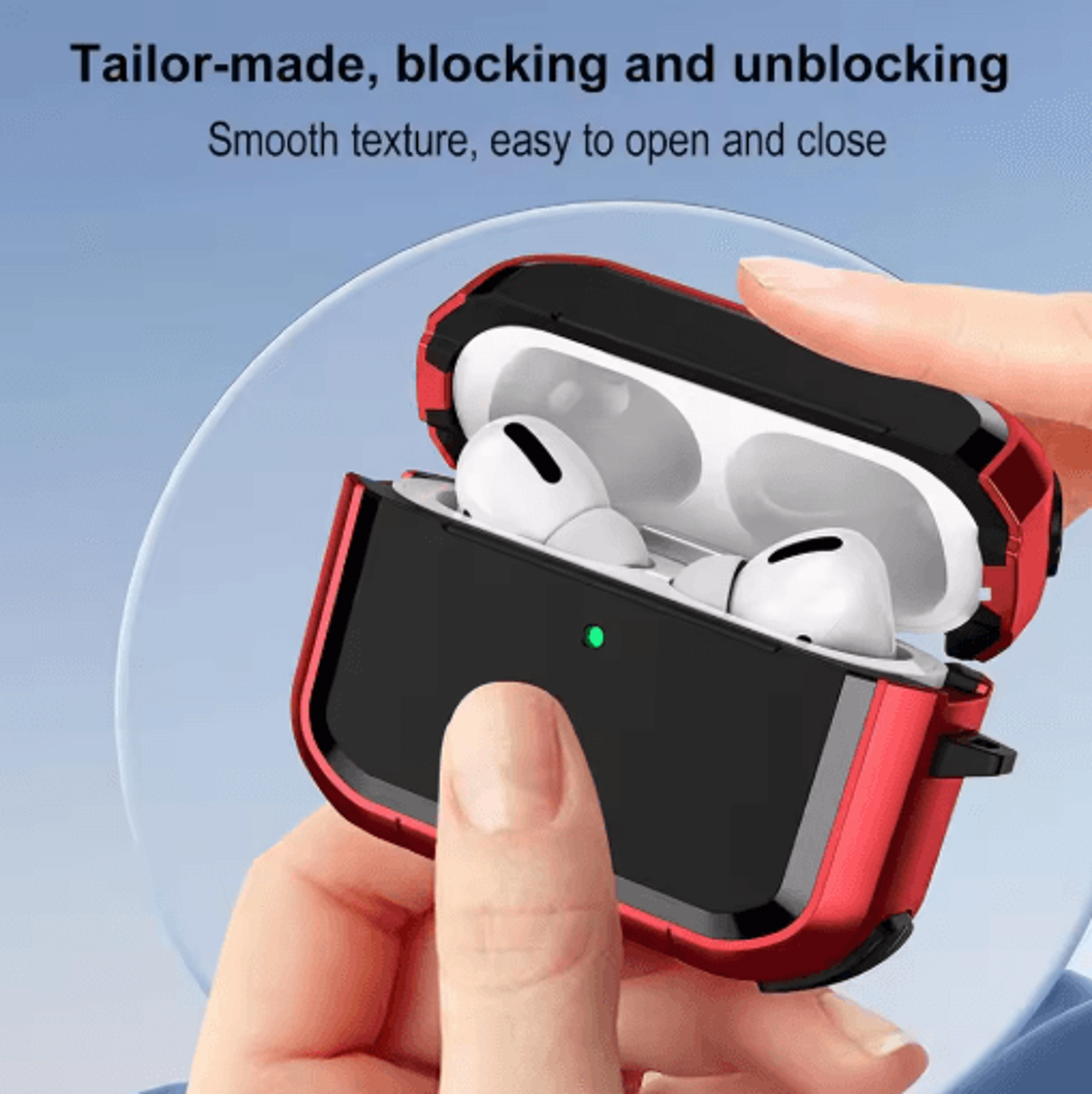 AirPods Pro 3rd Generation Case Cover Anti Slip Shockproof Protective Case With Keychain 15