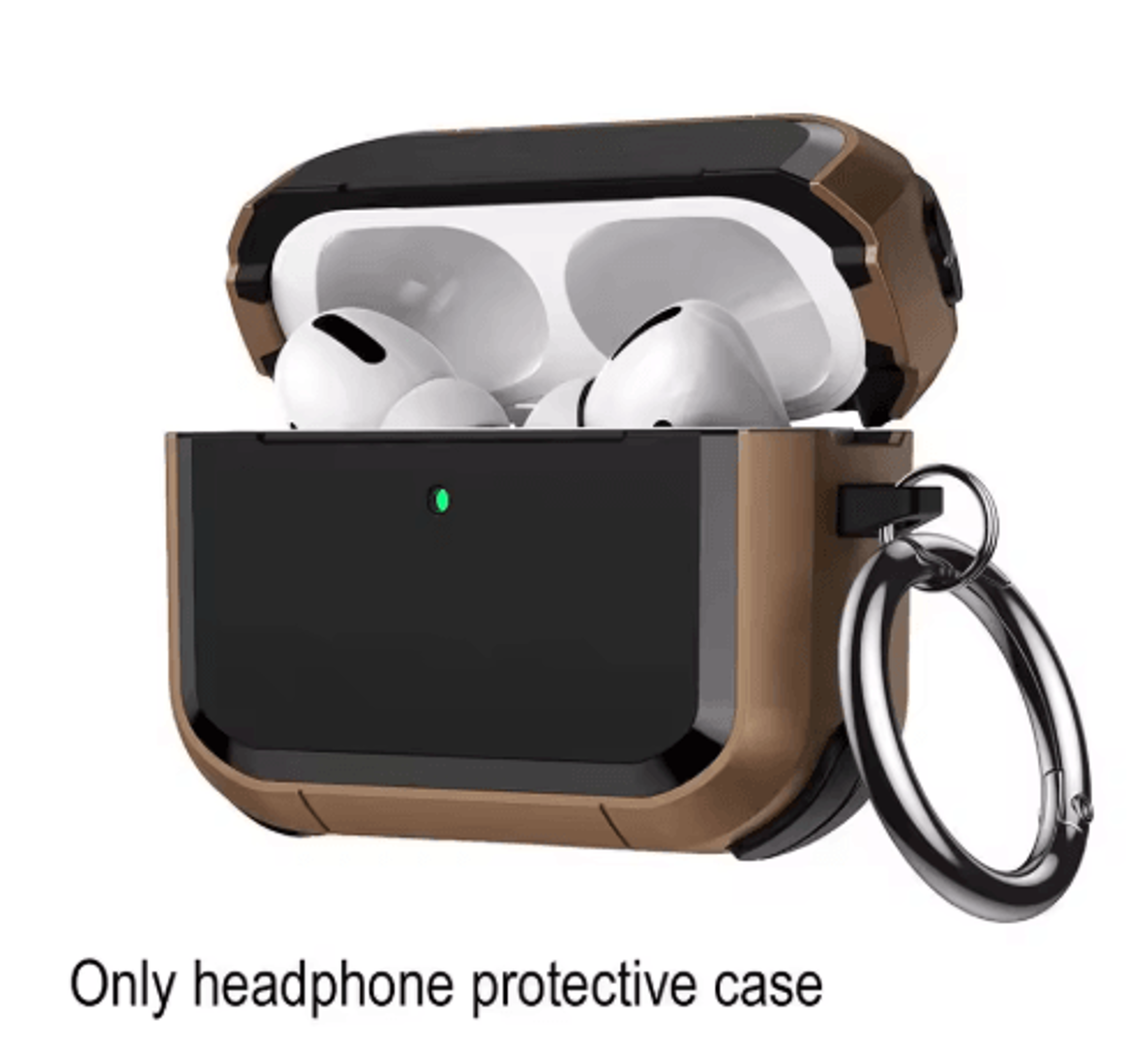 AirPods Pro 3rd Generation Case Cover Anti Slip Shockproof Protective Case With Keychain 3