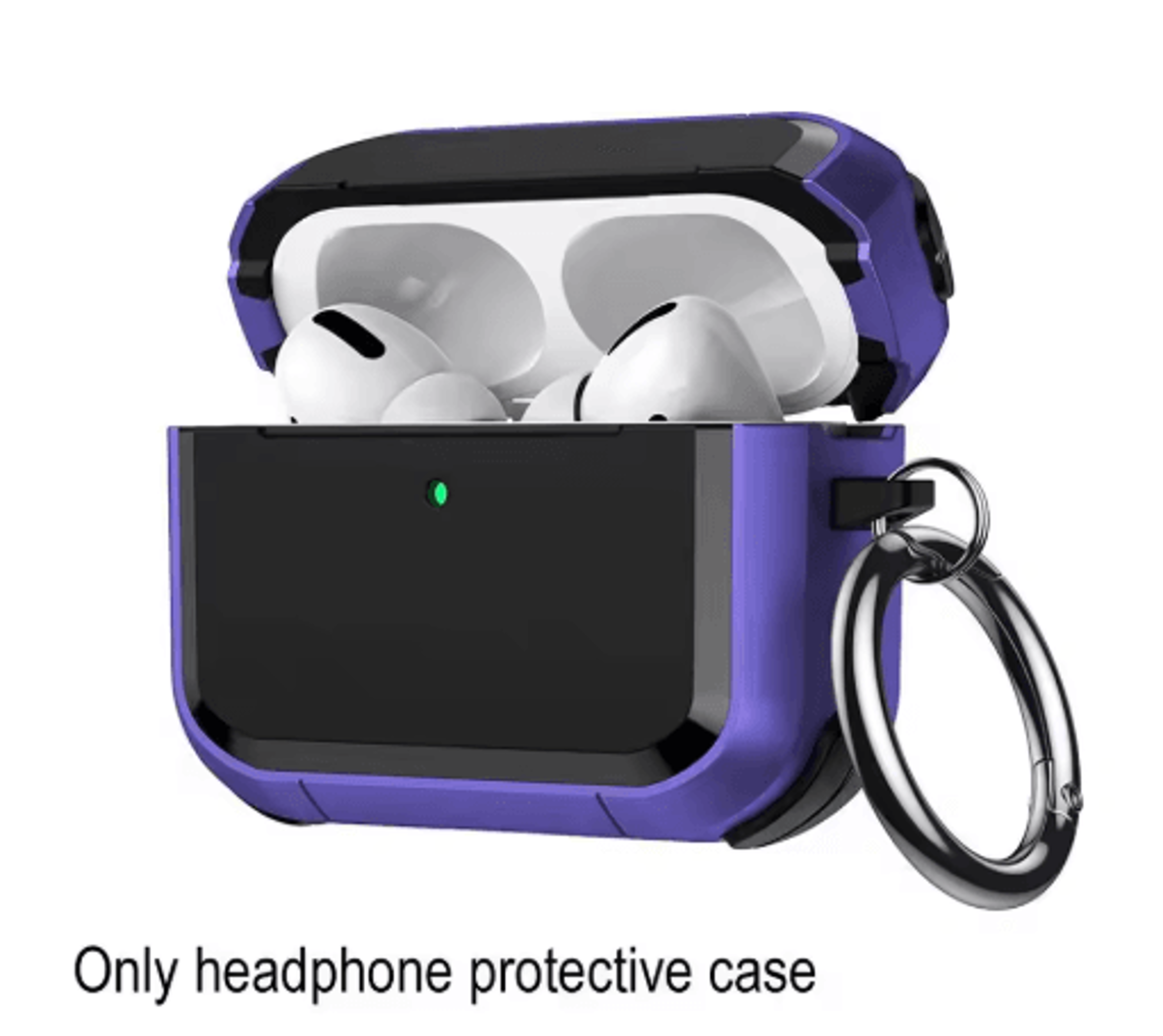 AirPods Pro 3rd Generation Case Cover Anti Slip Shockproof Protective Case With Keychain 4