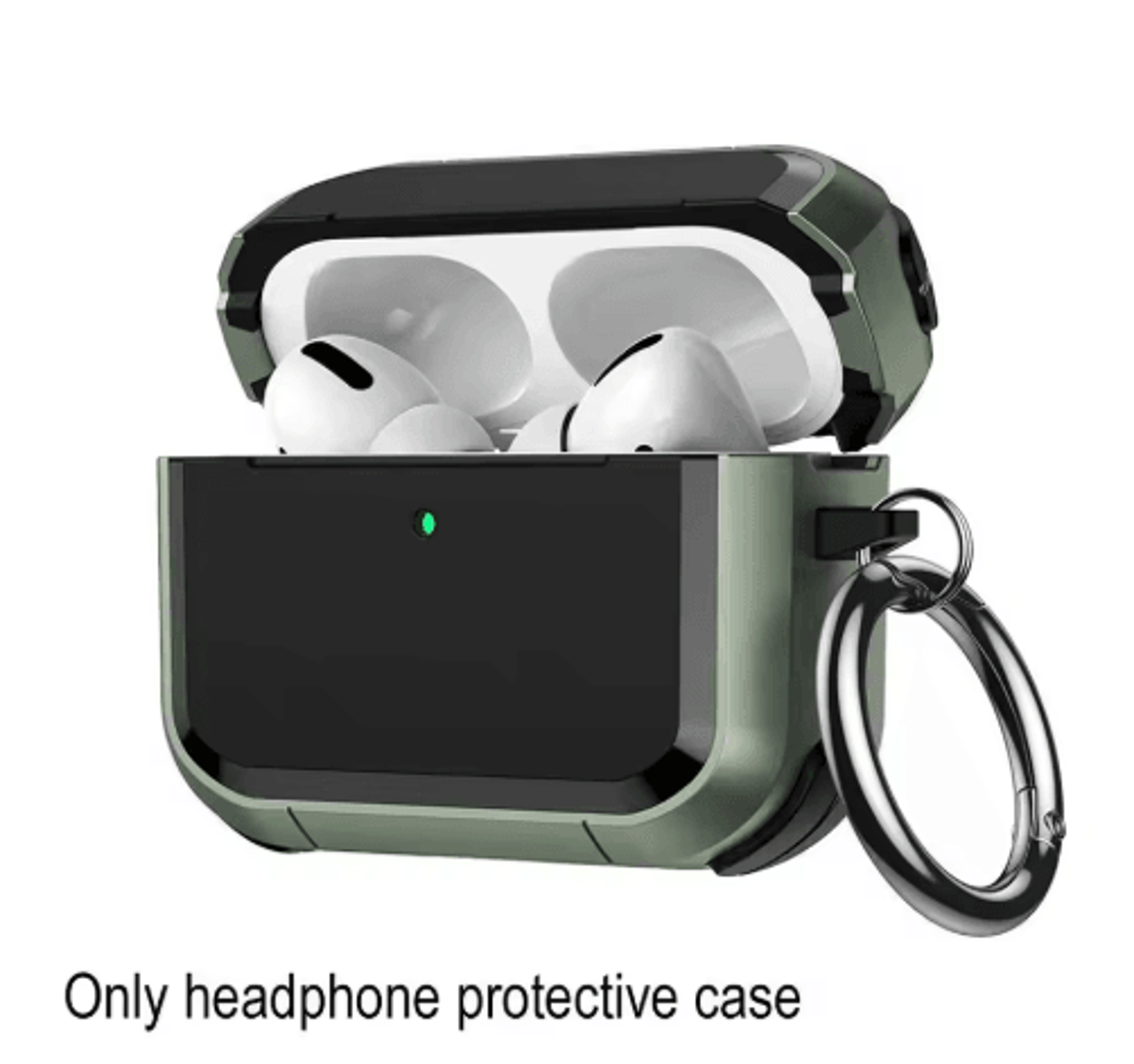 AirPods Pro 3rd Generation Case Cover Anti Slip Shockproof Protective Case With Keychain 6