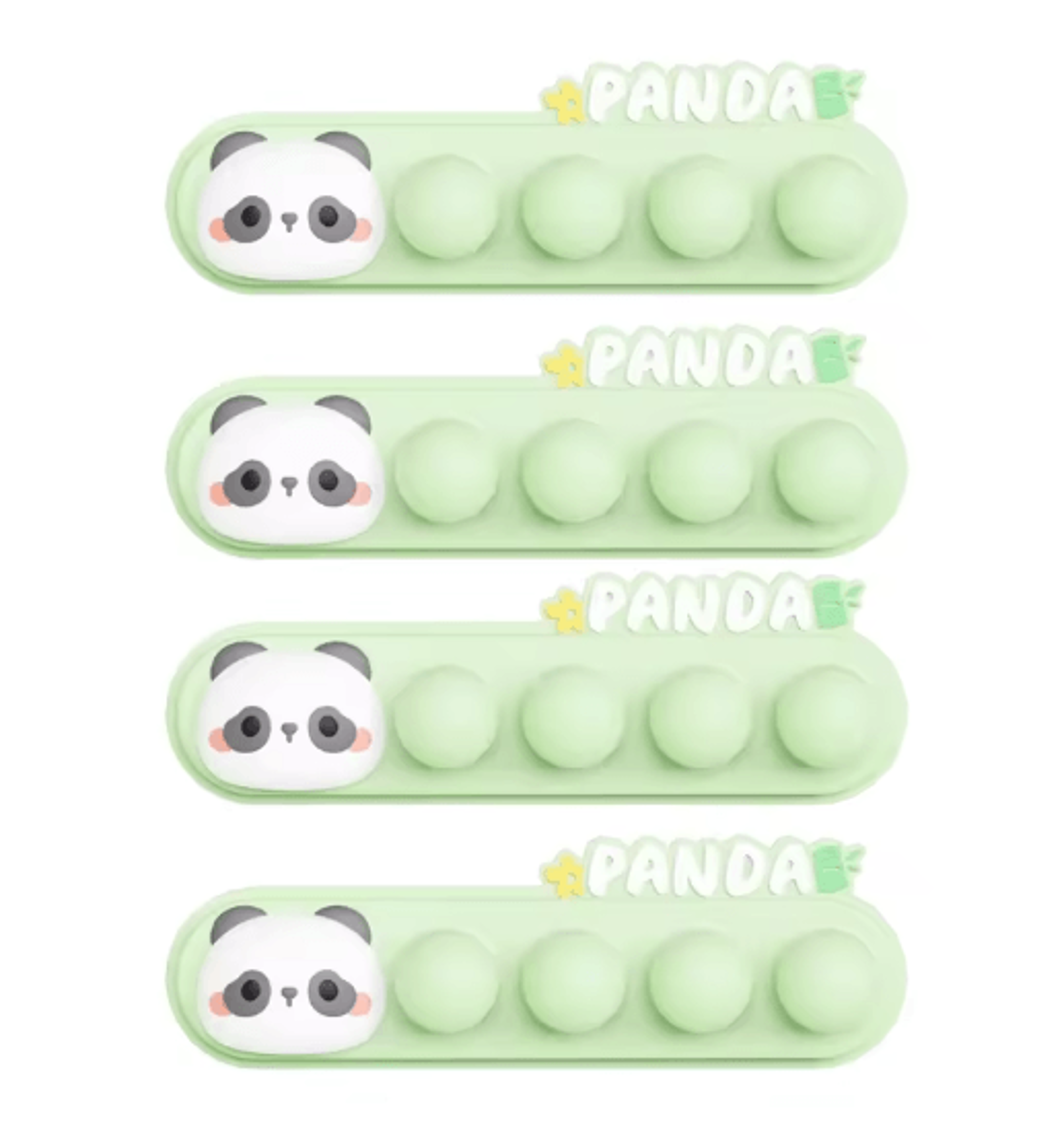 Capybara Desktop Cable Organizer Cute Silicone Punch Free Holder For Charging And Data Cables 3