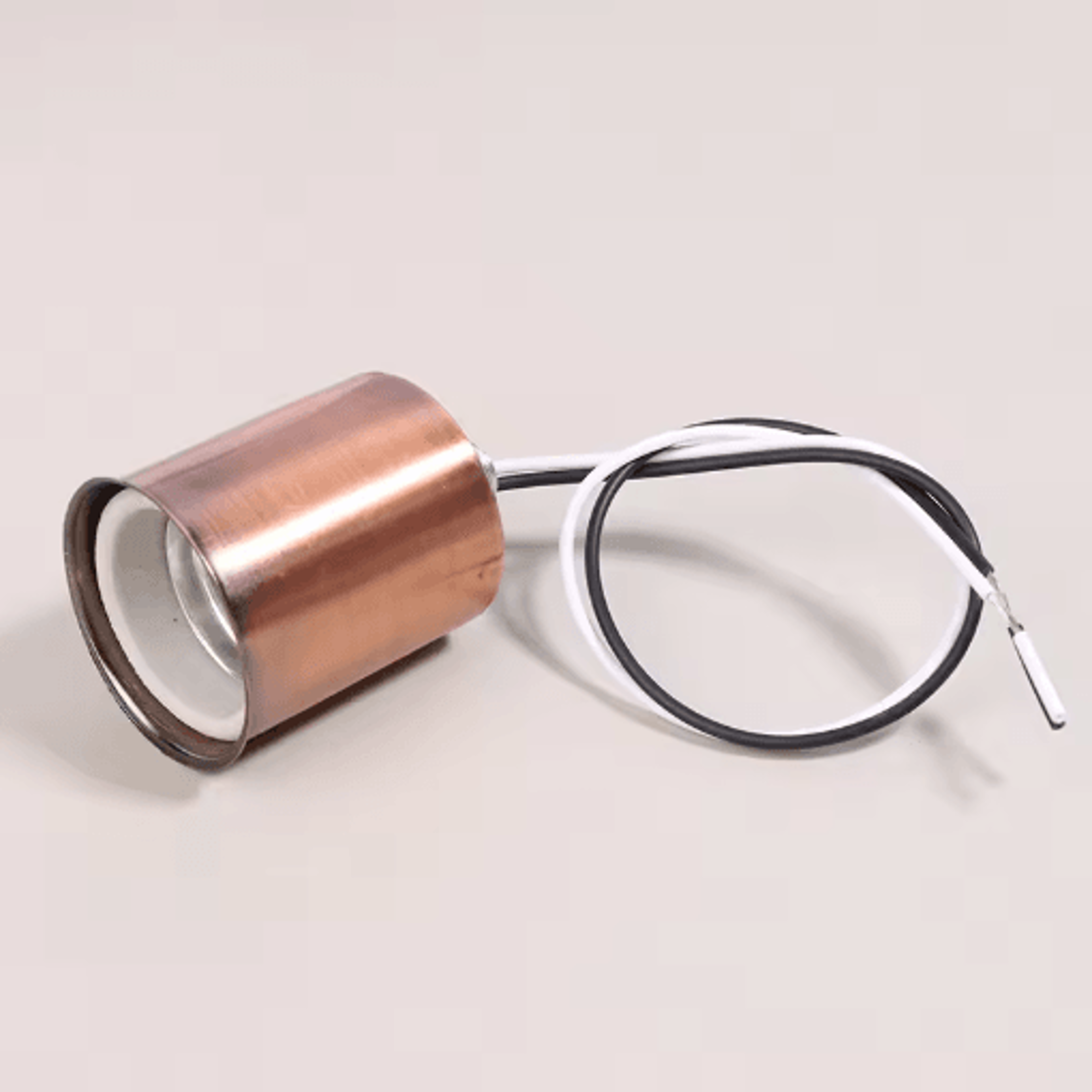 E27 Ceramic Screw Light Socket Round LED Filament Lamp Holder For Indoor Use 10