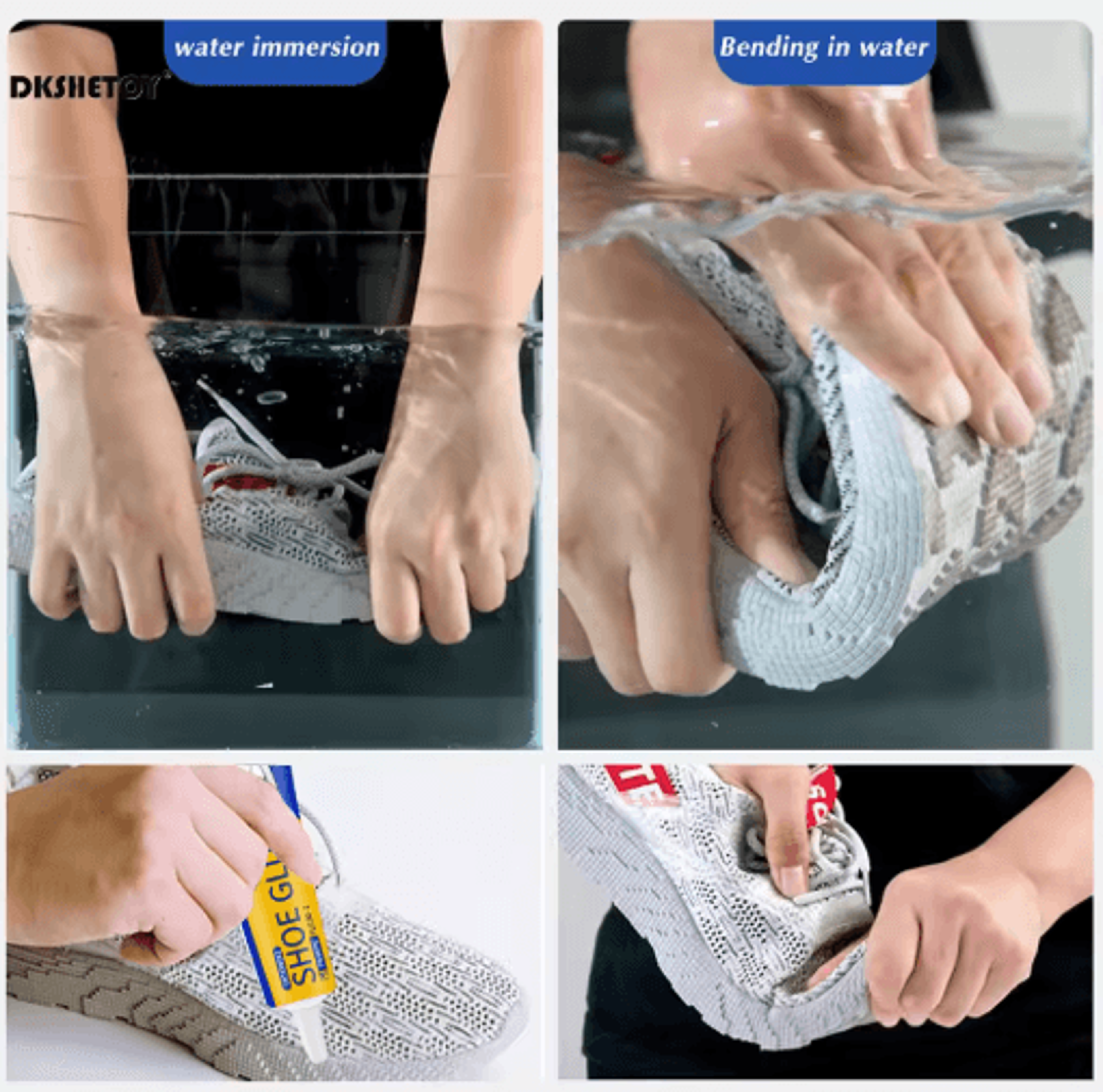 60ml Super Strong Shoe Glue Waterproof Universal Repair Adhesive For Sneakers Boots And Leather 5