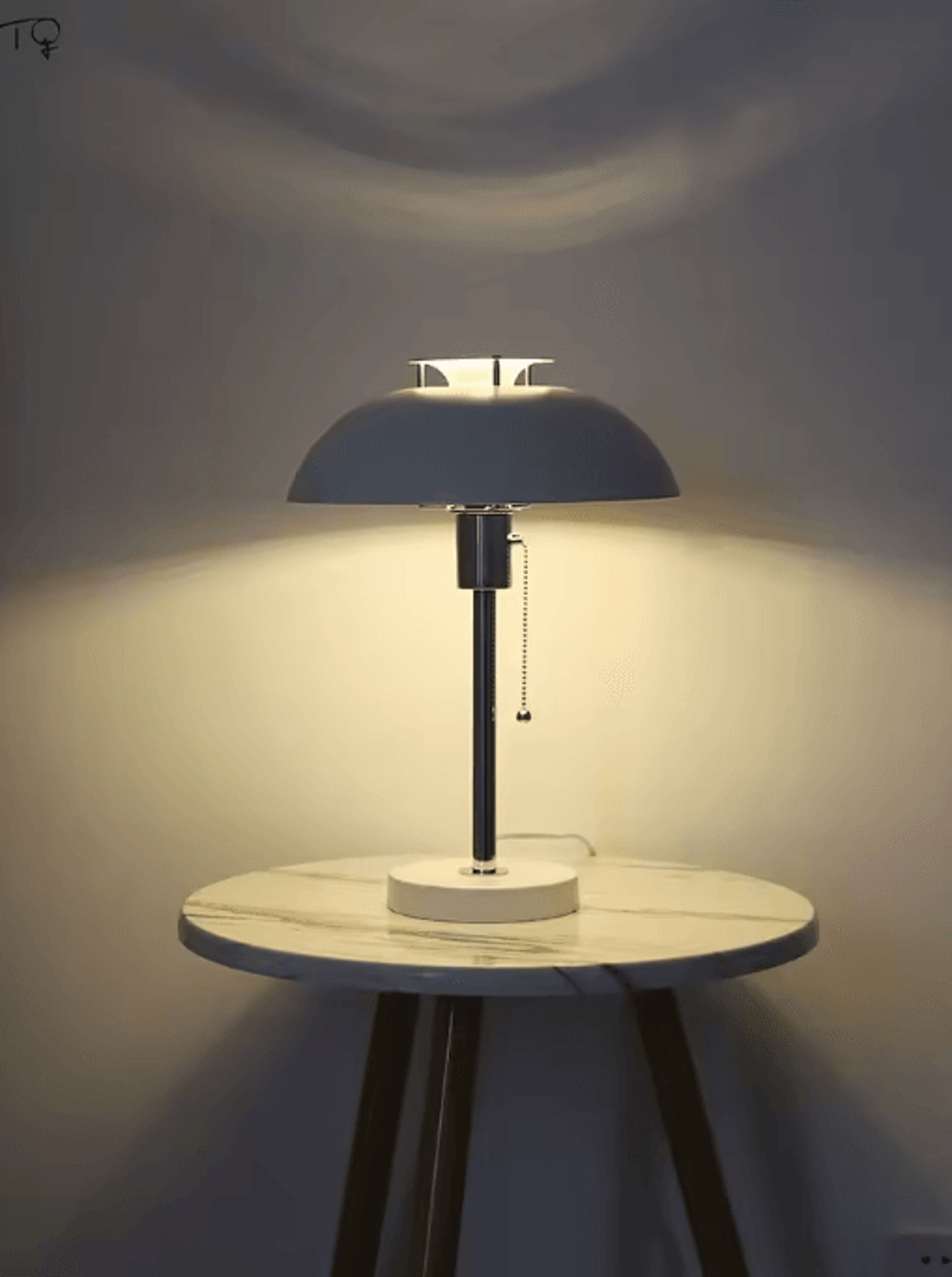 LED Dimmable Mushroom Table Lamp Antique Style Decorative Night Light For Bedroom And Study 7