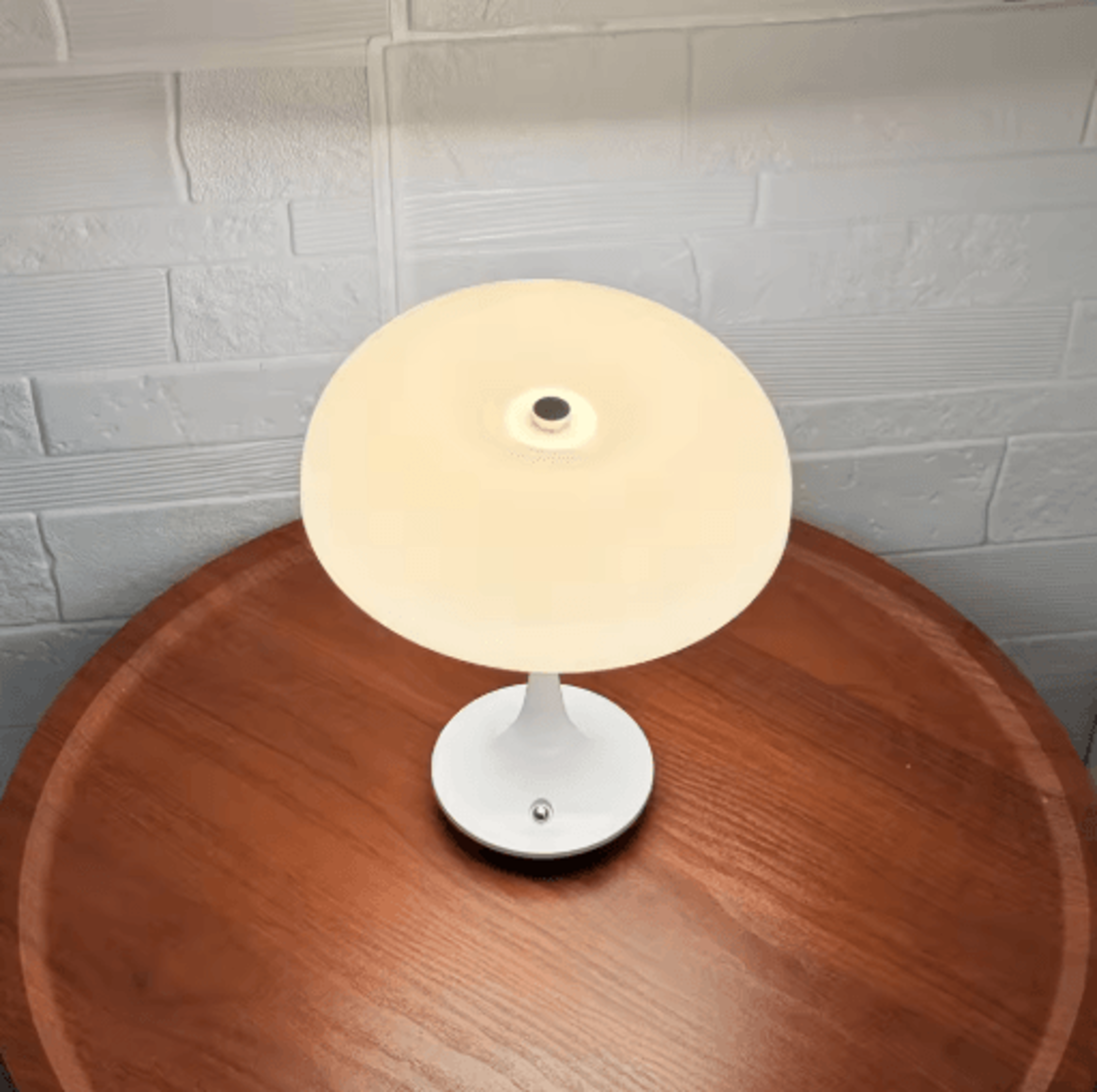Mushroom Table Lamp Touch Control 3 Color Dimmable Cordless LED Night Light 1