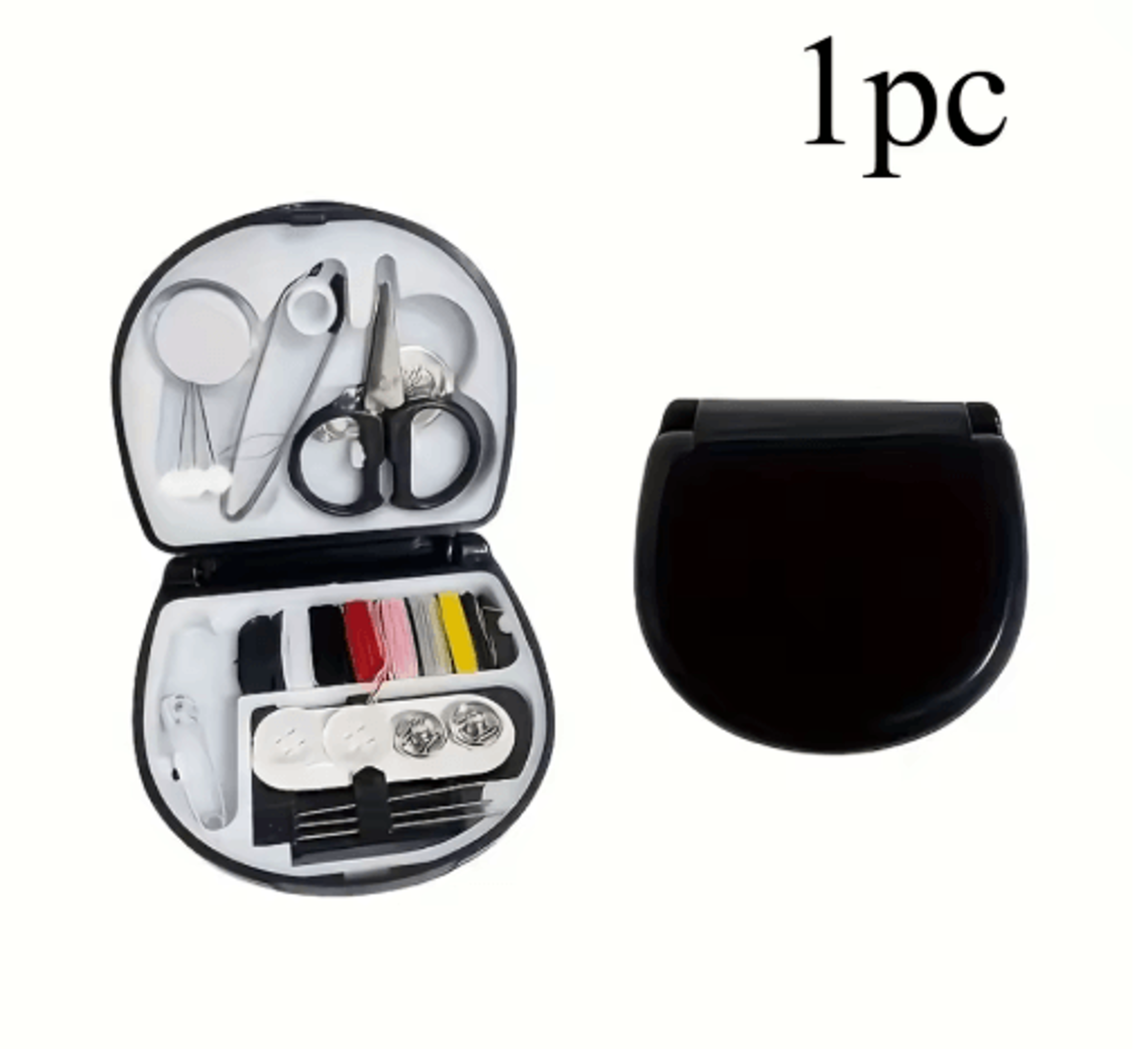 Portable Travel Sewing Kit Compact Sewing Bag With Mini Scissors And Thread For Quick Repairs 2