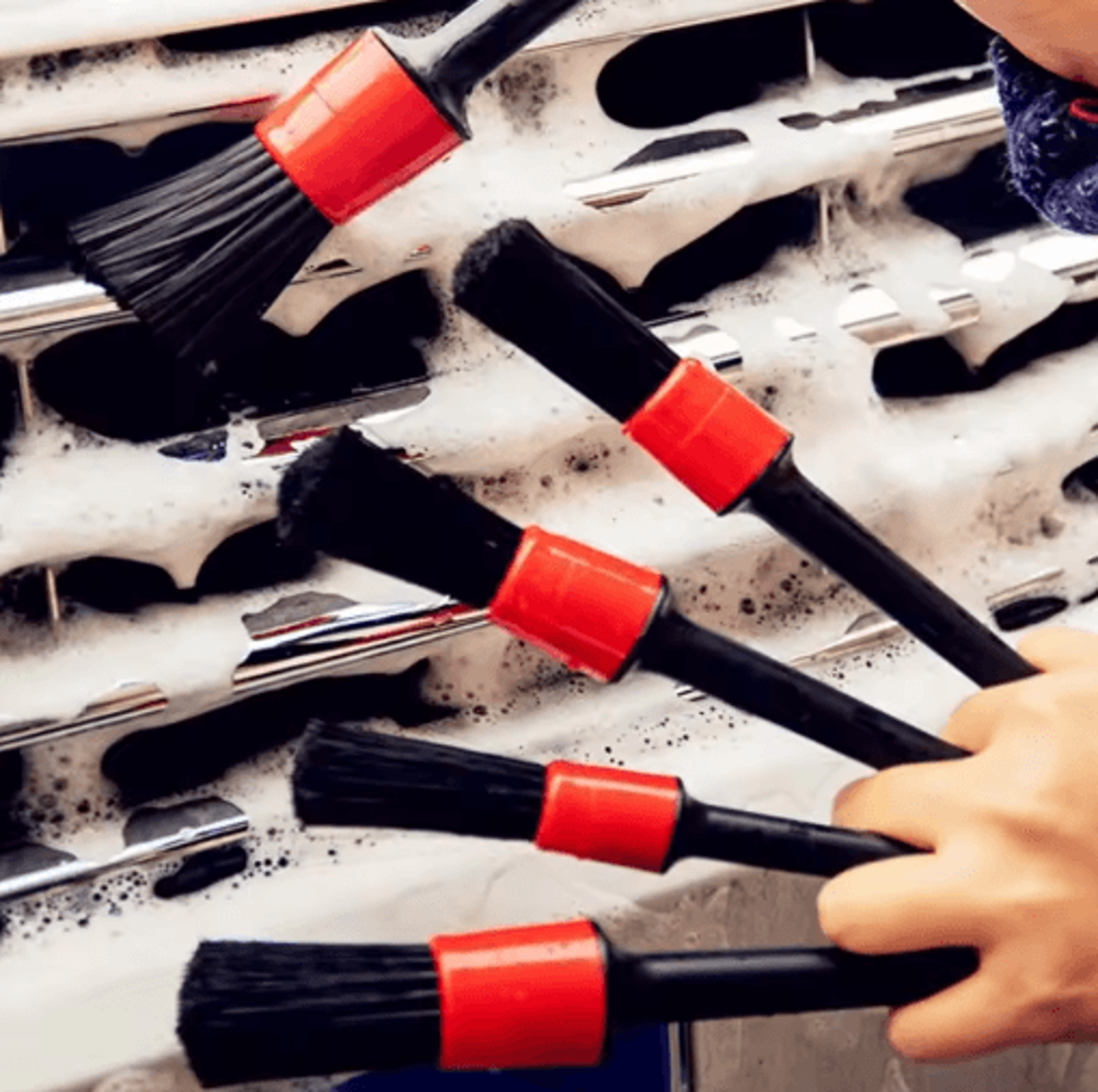 Car Interior Detailing Brush Kit  15Piece Automotive Cleaning Set 6