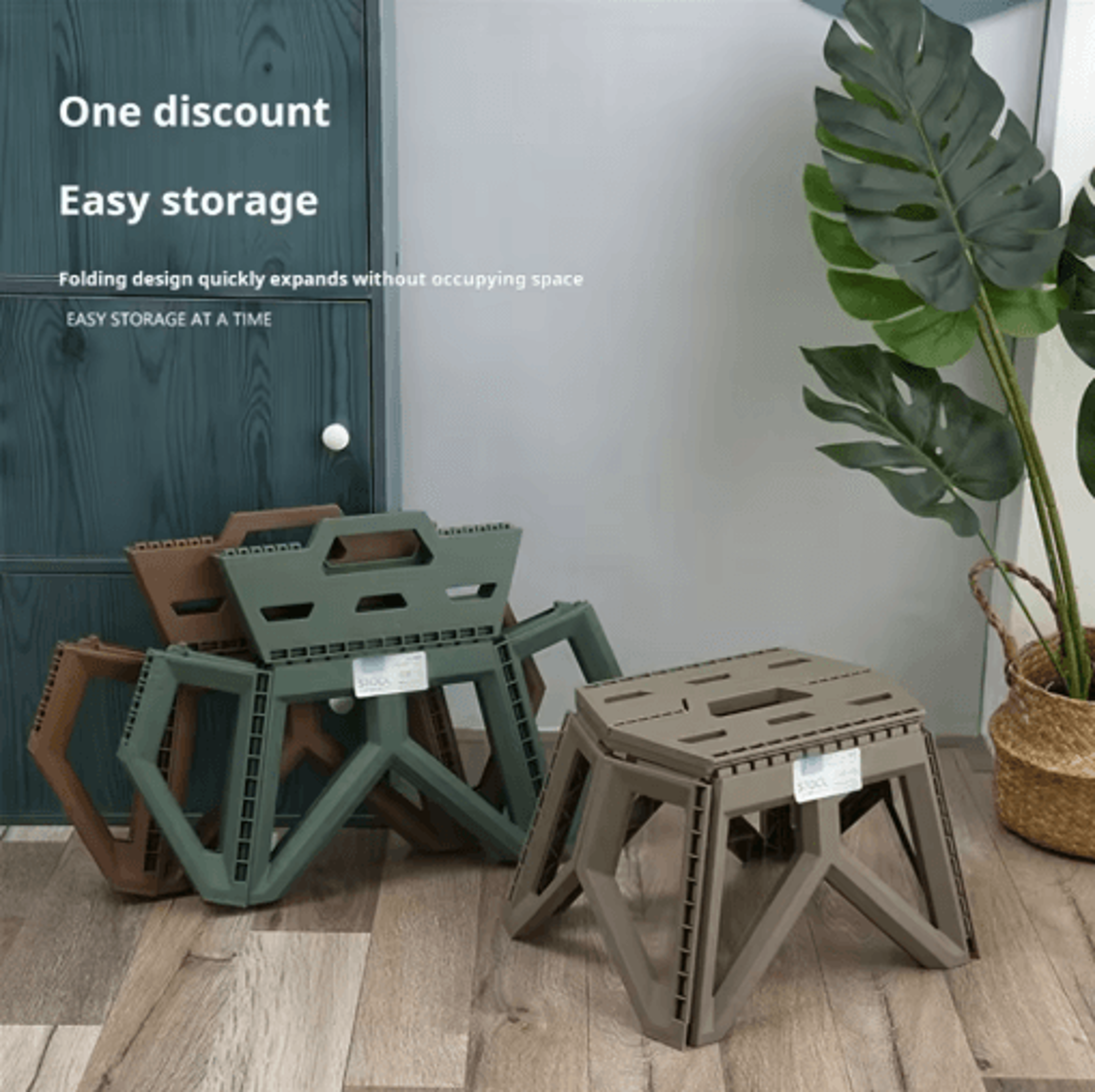 Portable Folding Outdoor Stool High Load Bearing Camping And Fishing Chair 8