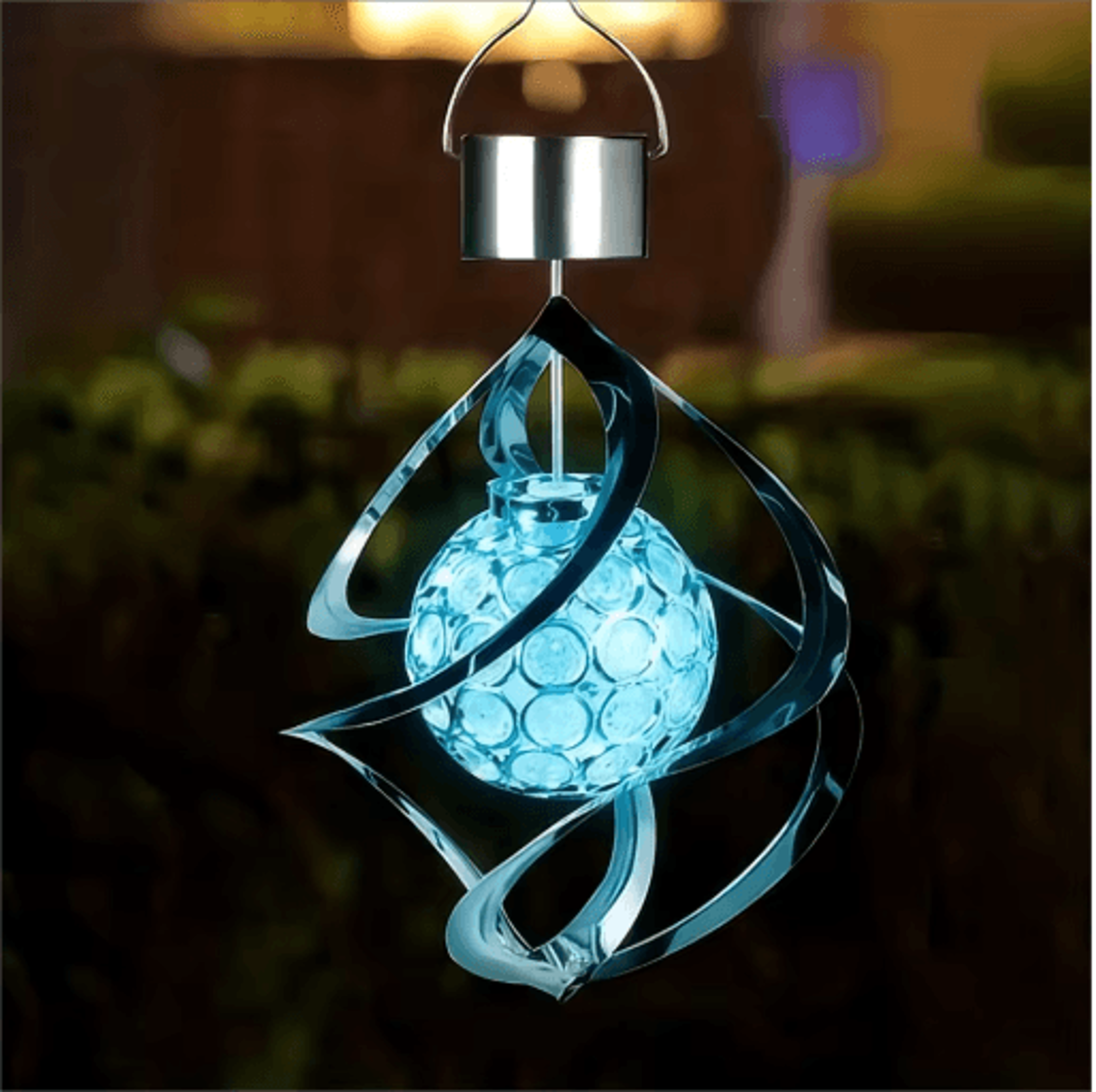 Solar Wind Chime Pendant Light Outdoor Garden Decorative Solar Lamp 1