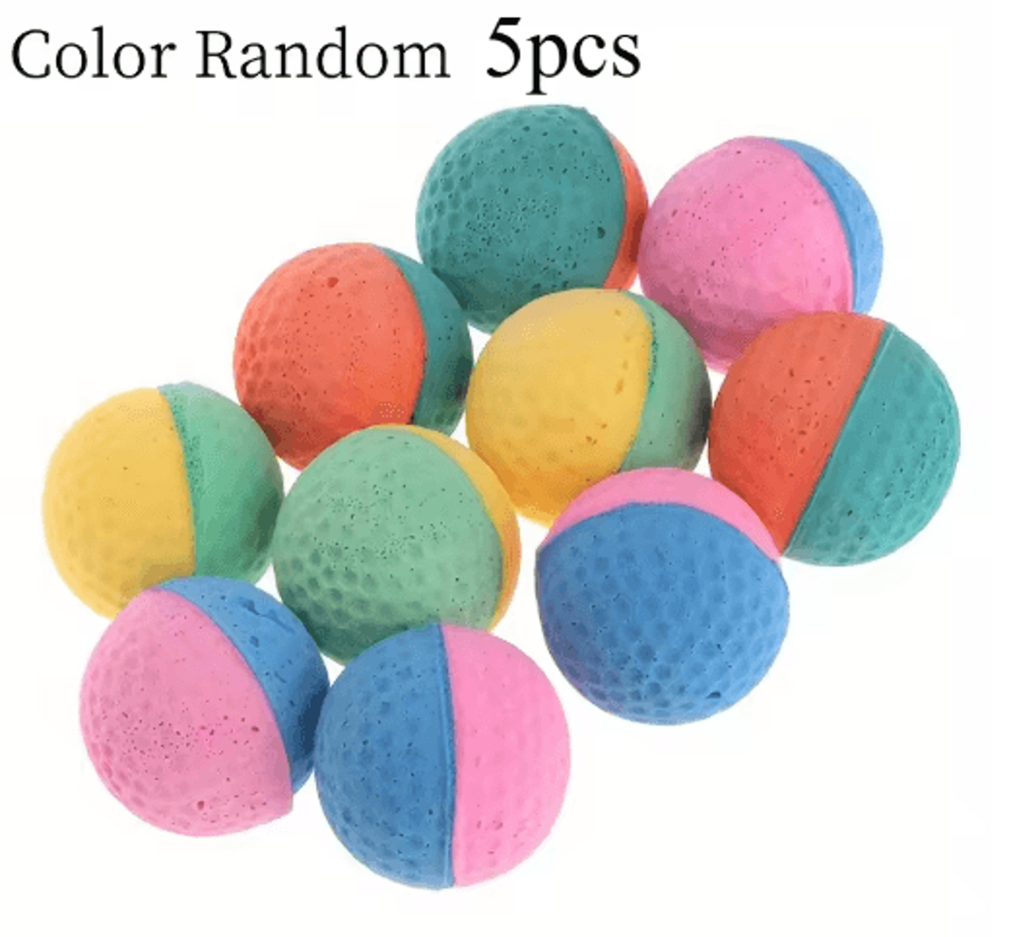 Cat Foam Ball Toys  Soft Bouncy Interactive Sponge Balls For Quiet Indoor Play 1