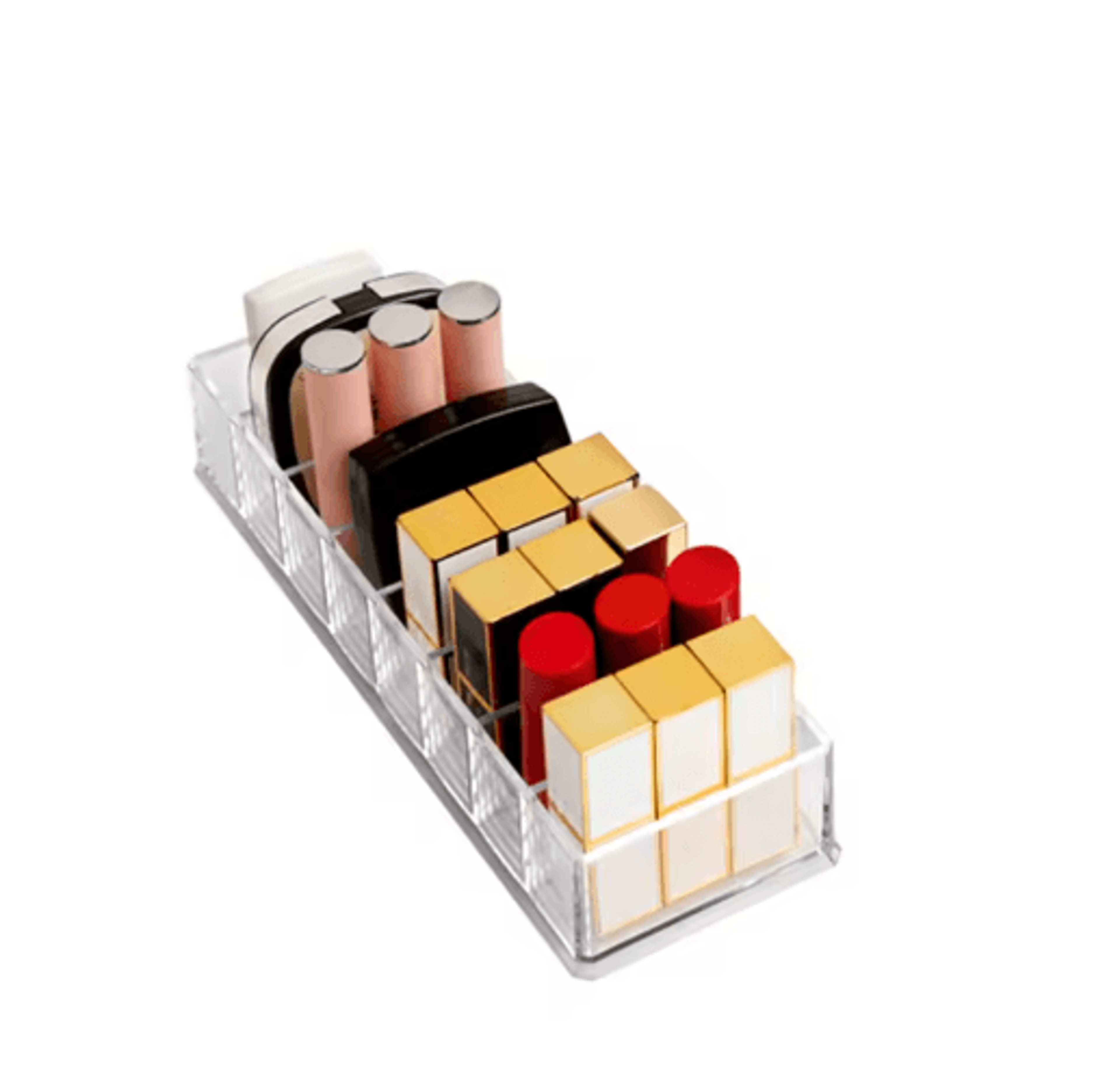 8Cell Cosmetic Storage Box  Powder Lipstick  Nail Polish Organizer 1