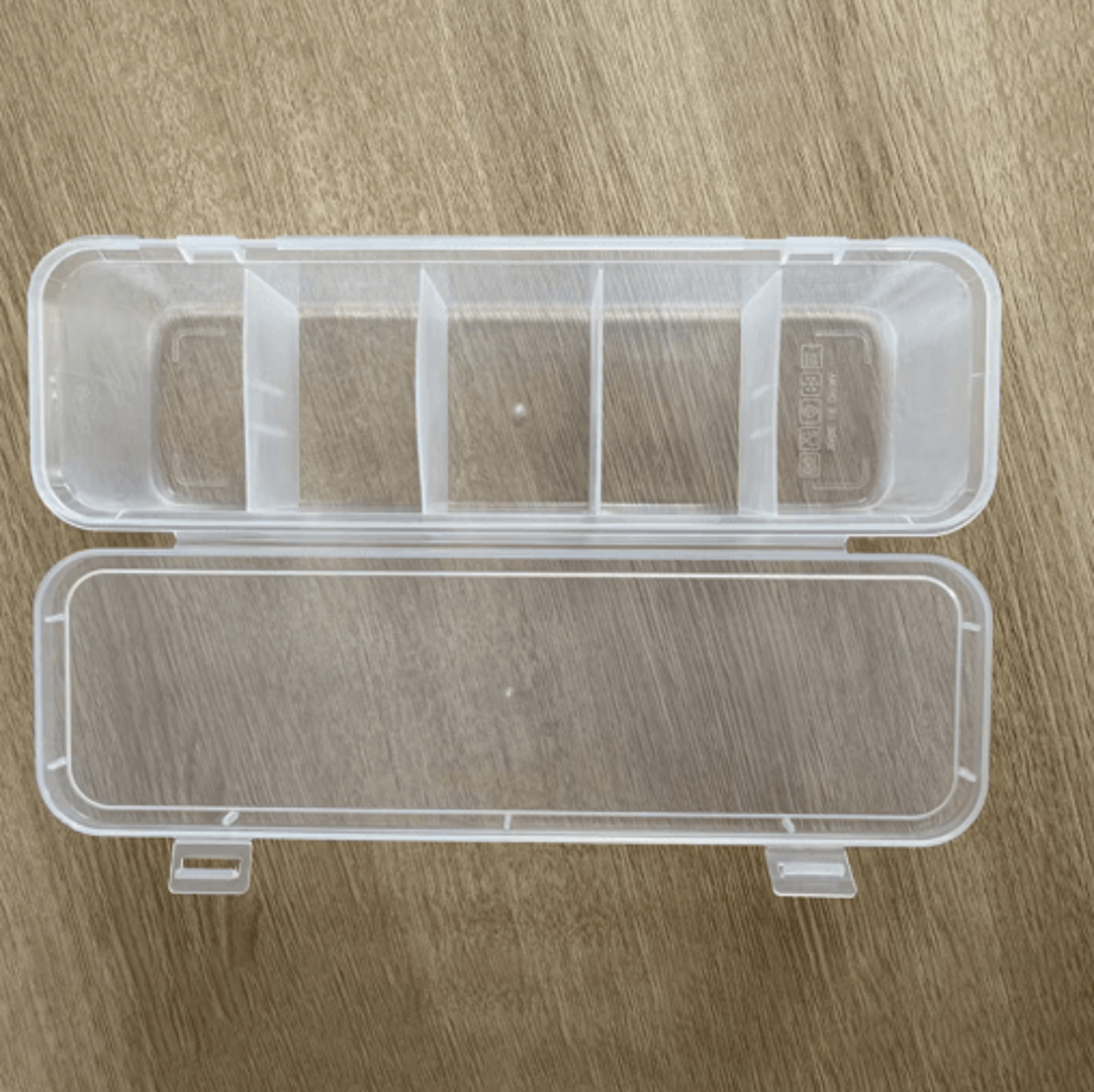 5 Compartment Plastic Jewelry And Hair Accessories Storage Box Desktop Organizer 5