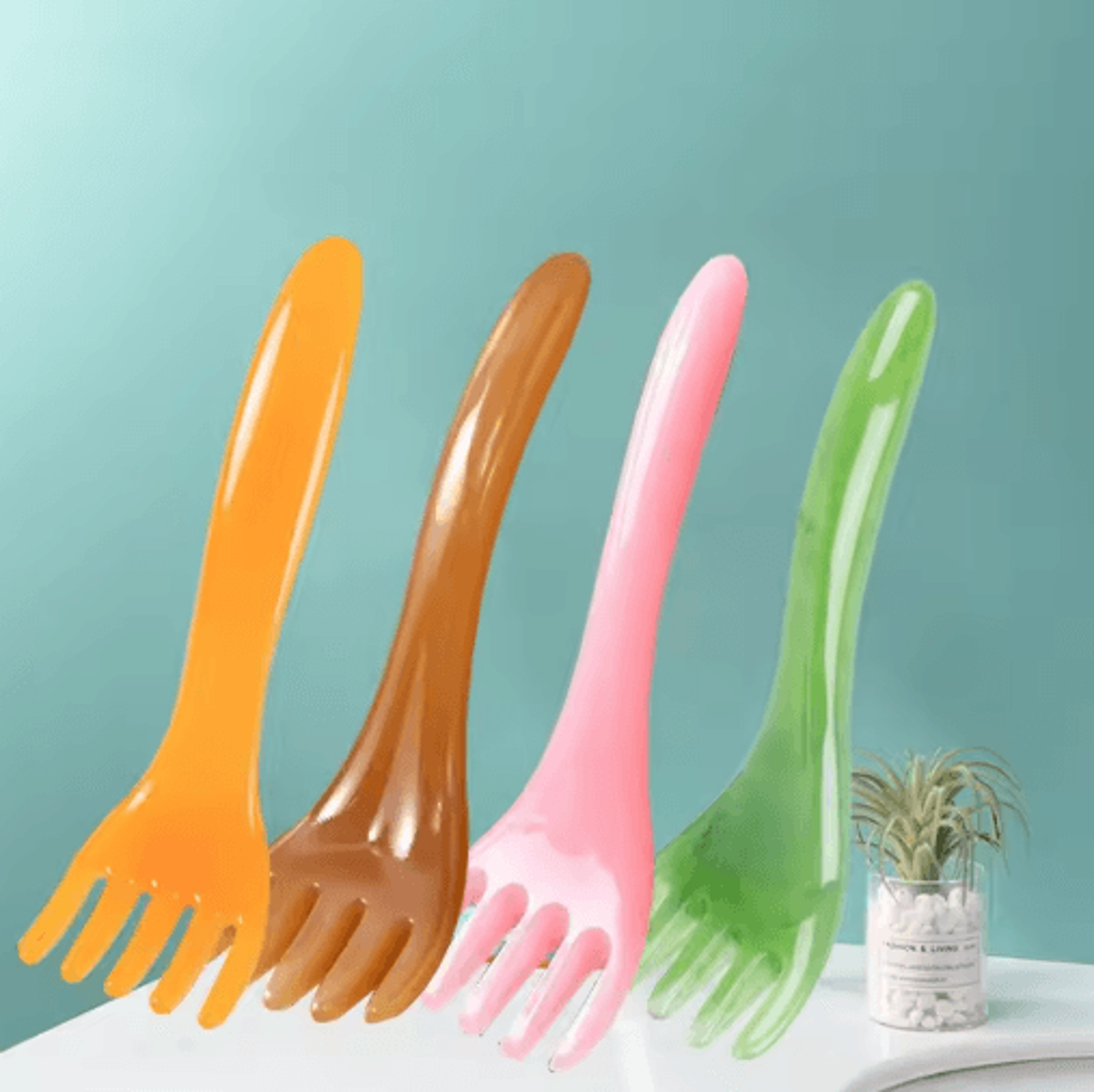 4Piece Scalp  Body Massager Set Portable Head Scratcher SPA Relaxation Tool 5