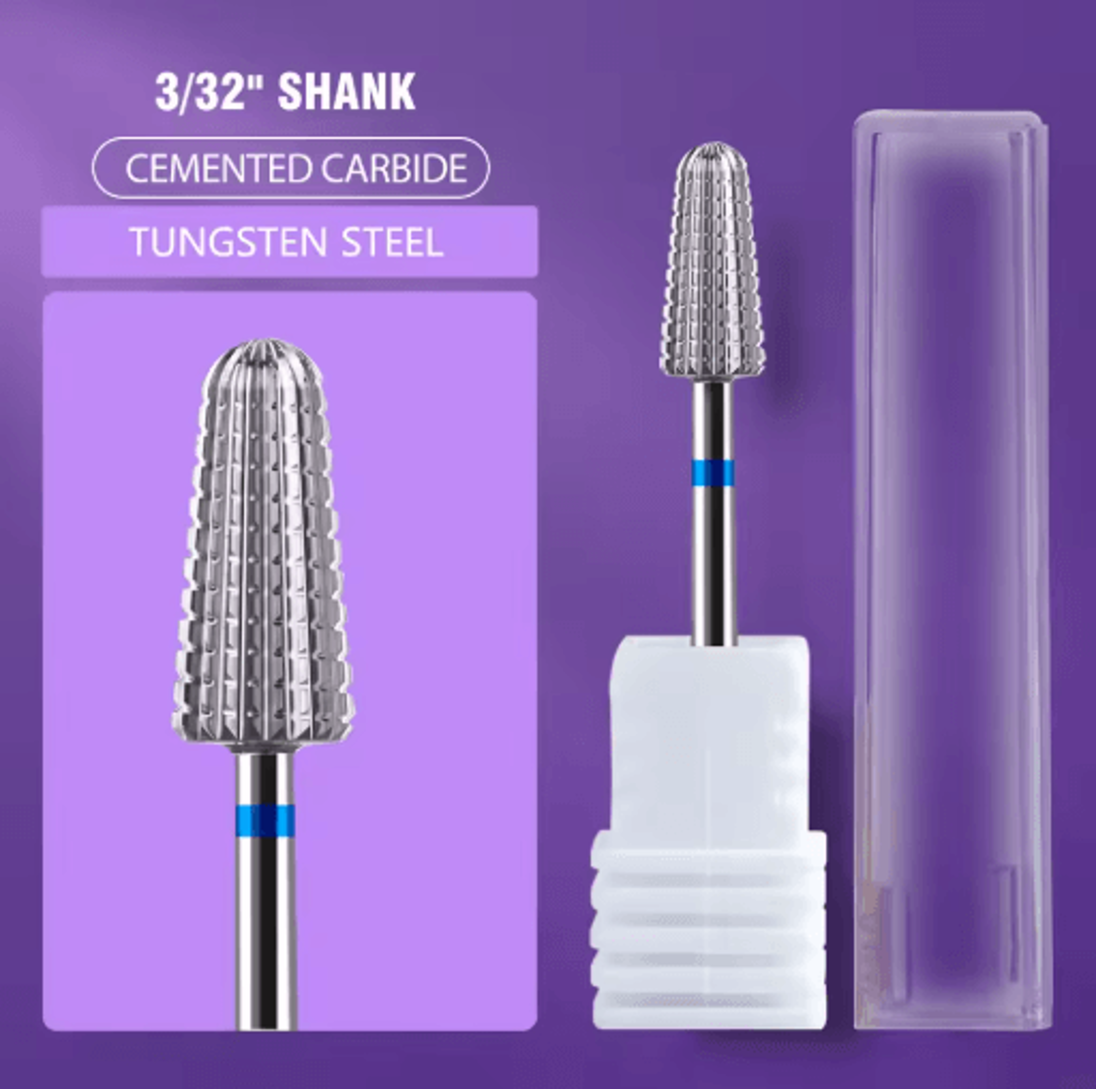 Professional Rotary Nail Drill Bit For Manicure And Pedicure Precision Burr Cutter 4