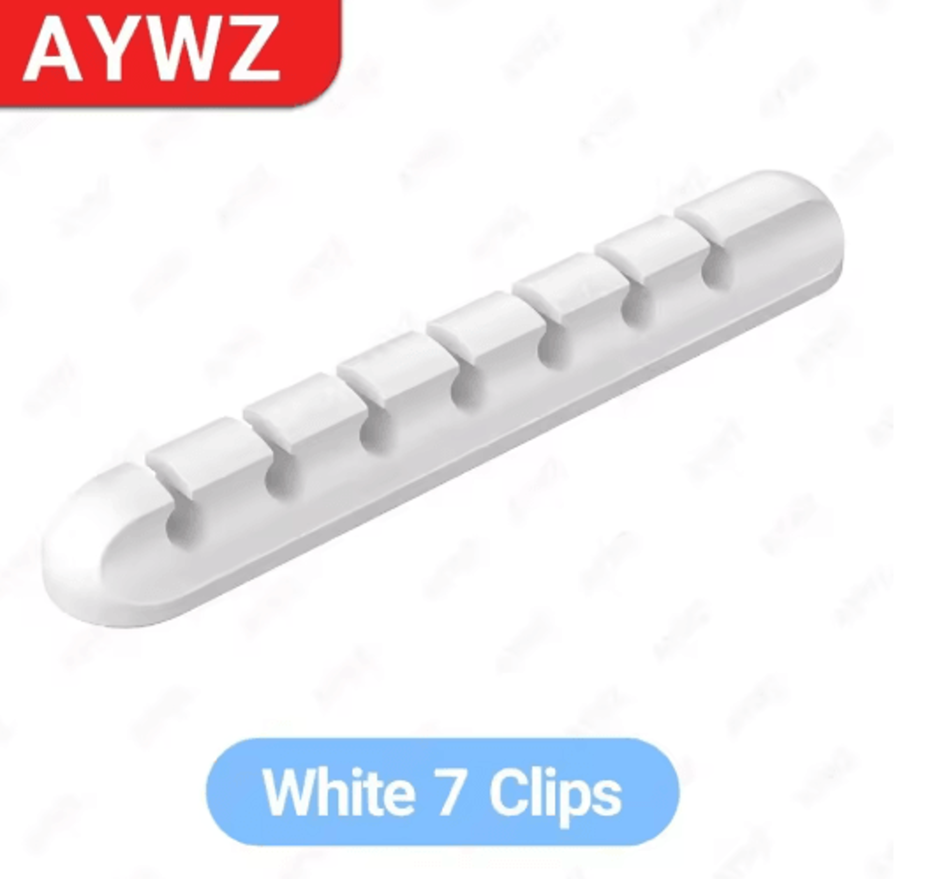 Adhesive Cable Holder Clips For Desktop  Nightstand Cord Management 2