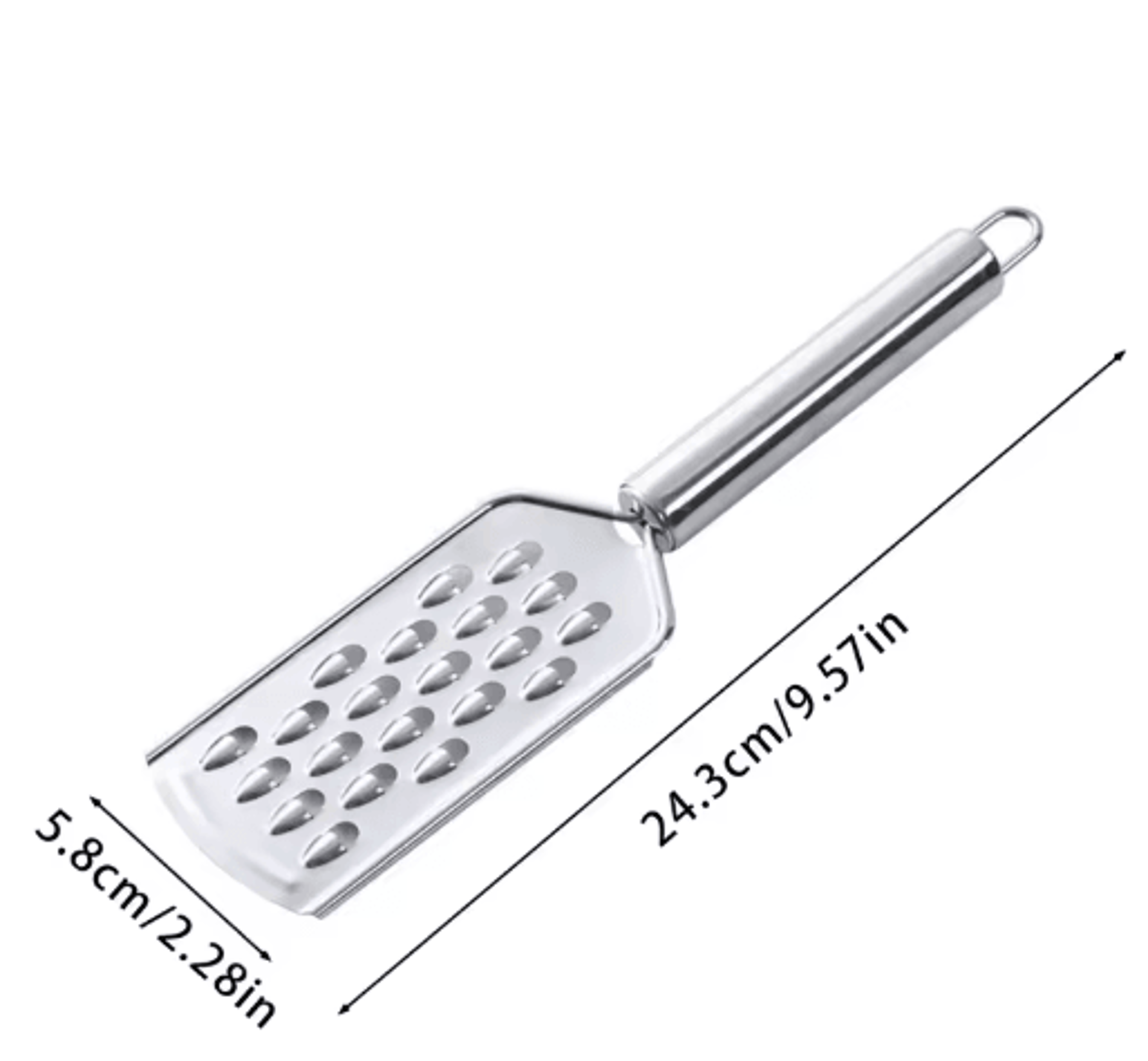 Premium Stainless Steel Kitchen Grater  Lemon Cheese  Vegetable Slicer For Ginger Potato And More 2