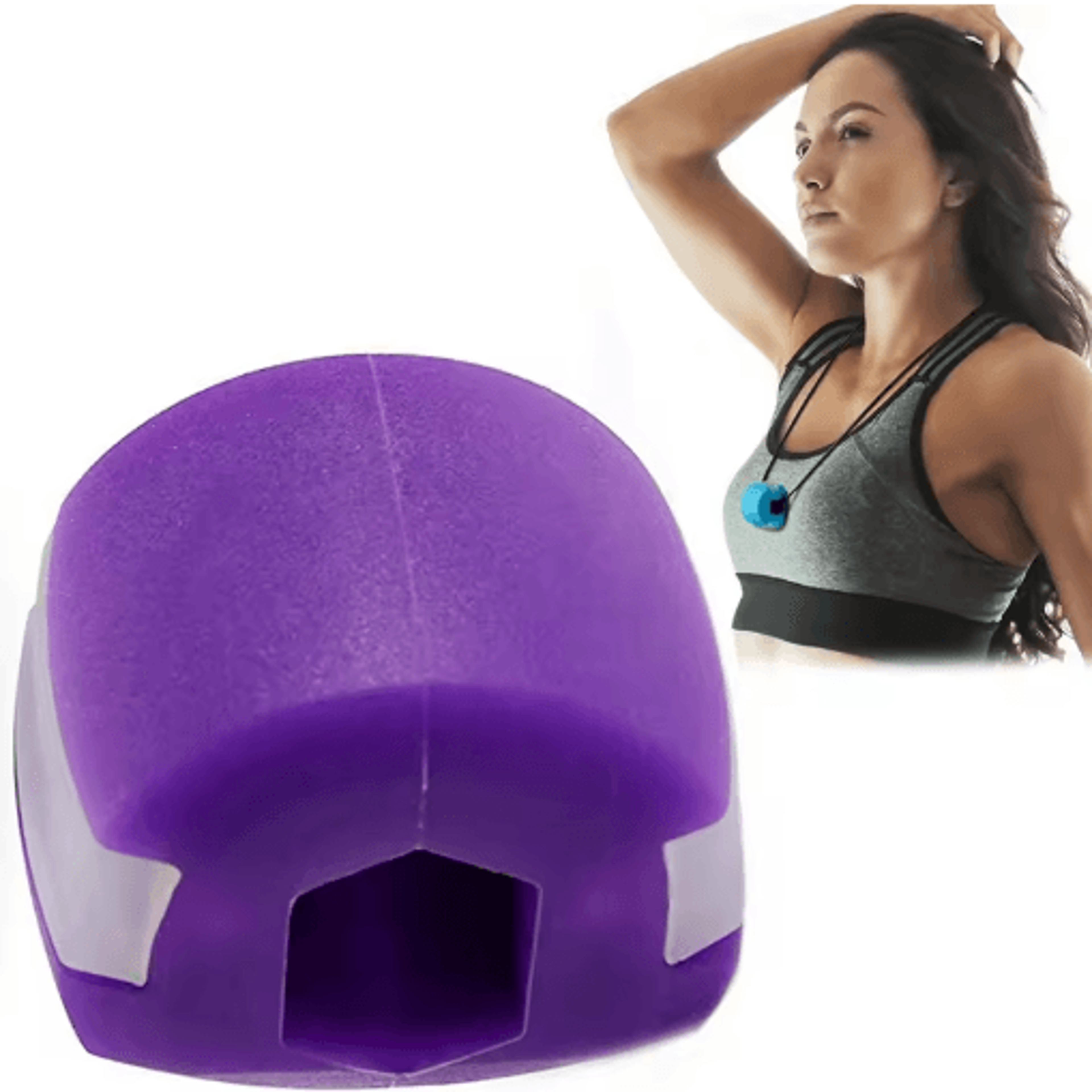 Silicone Jaw Exerciser Ball  Face Fitness Trainer For Jawline And Facial Muscle Toning 4