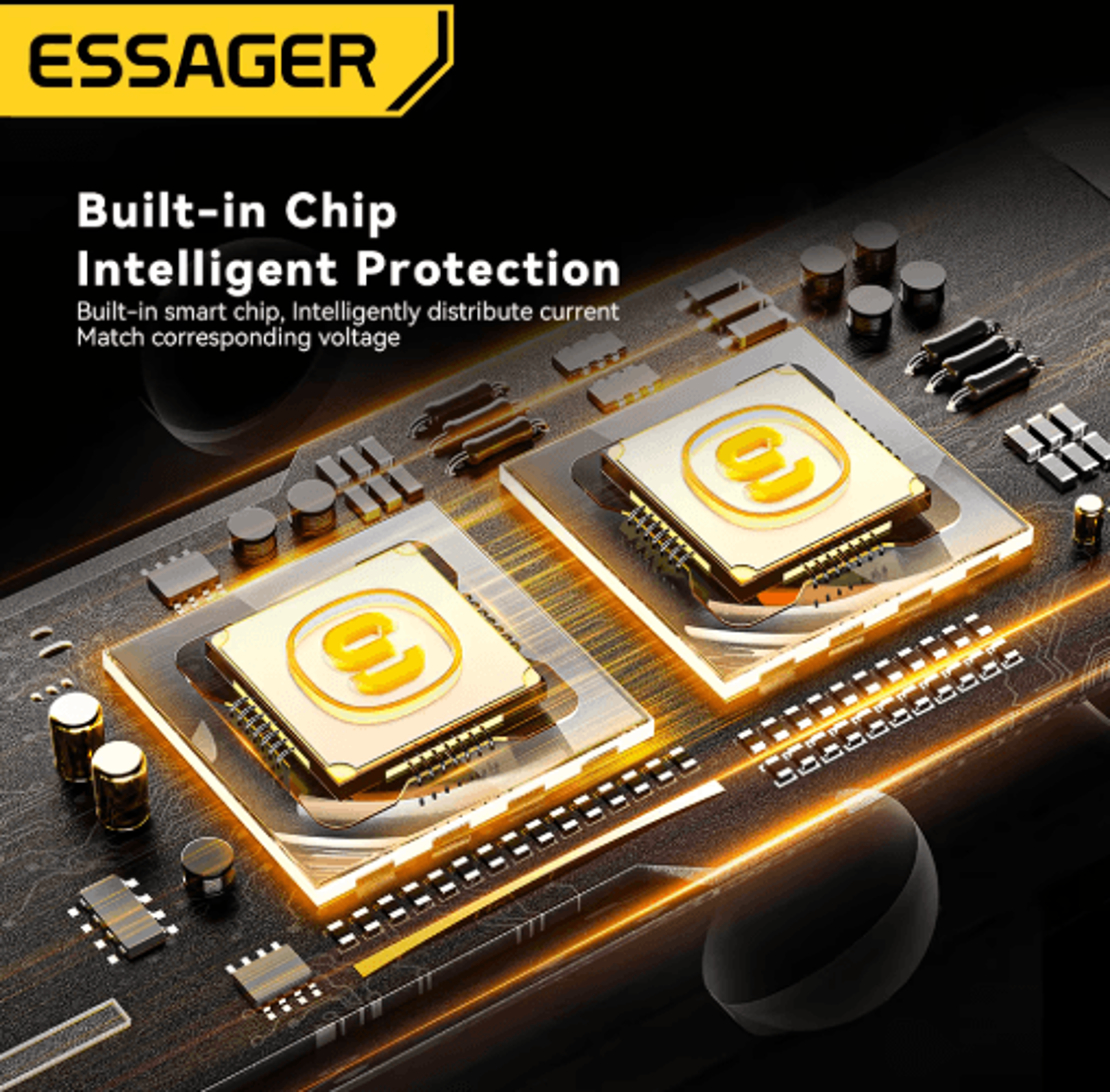 Essager 120W PD Car Charger QC 40  PD 30 Fast USB C Adapter 3