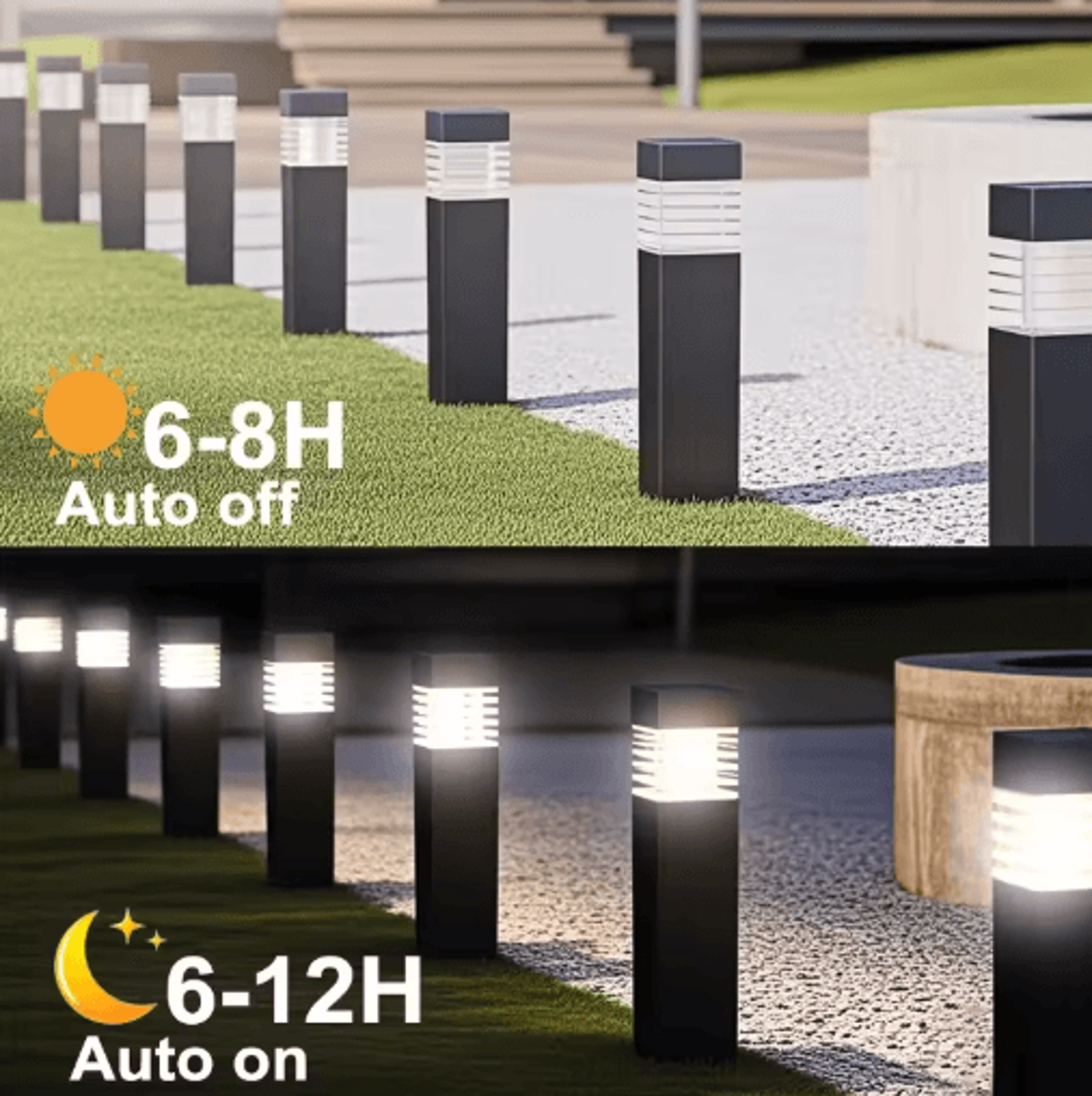 Decorative Solar Garden Landscape Lights  Waterproof Ground Plug Lawn  Yard Lights 6