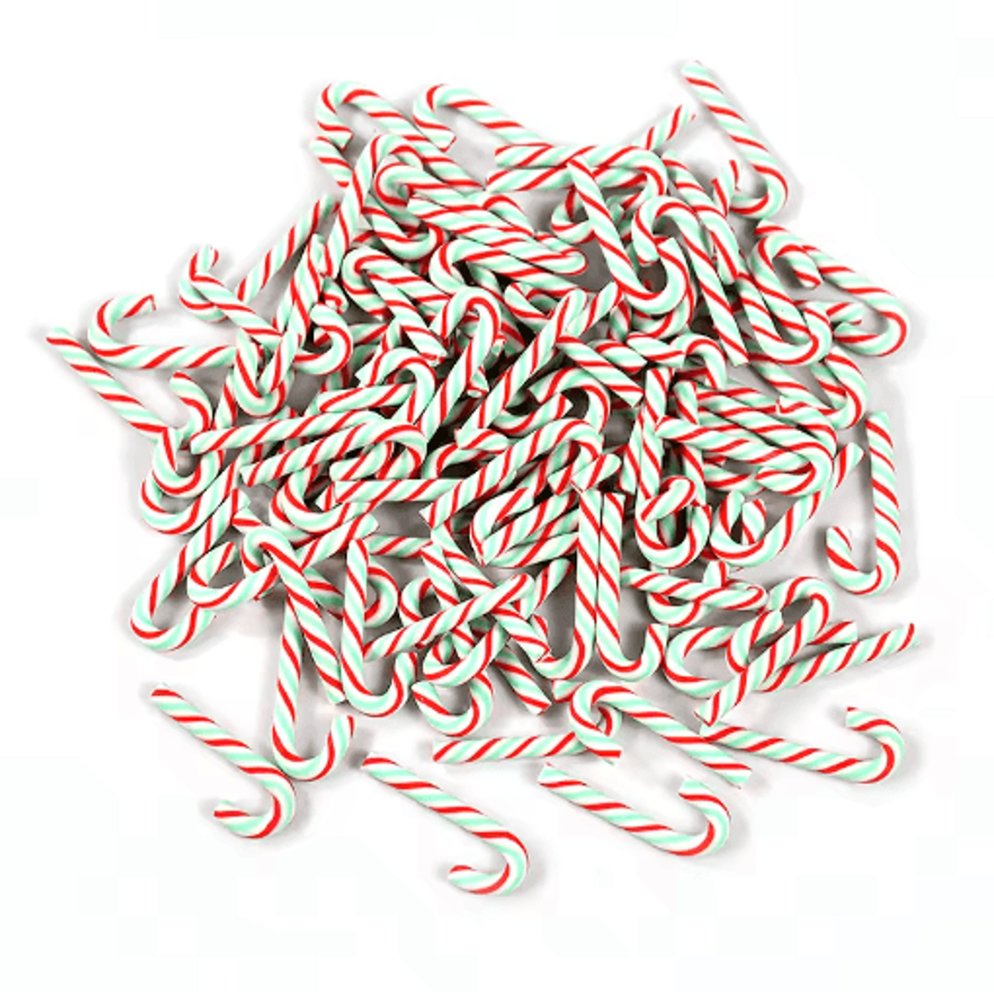 Mini Resin Candy Cane Ornaments For Christmas Tree  DIY Crafts 1