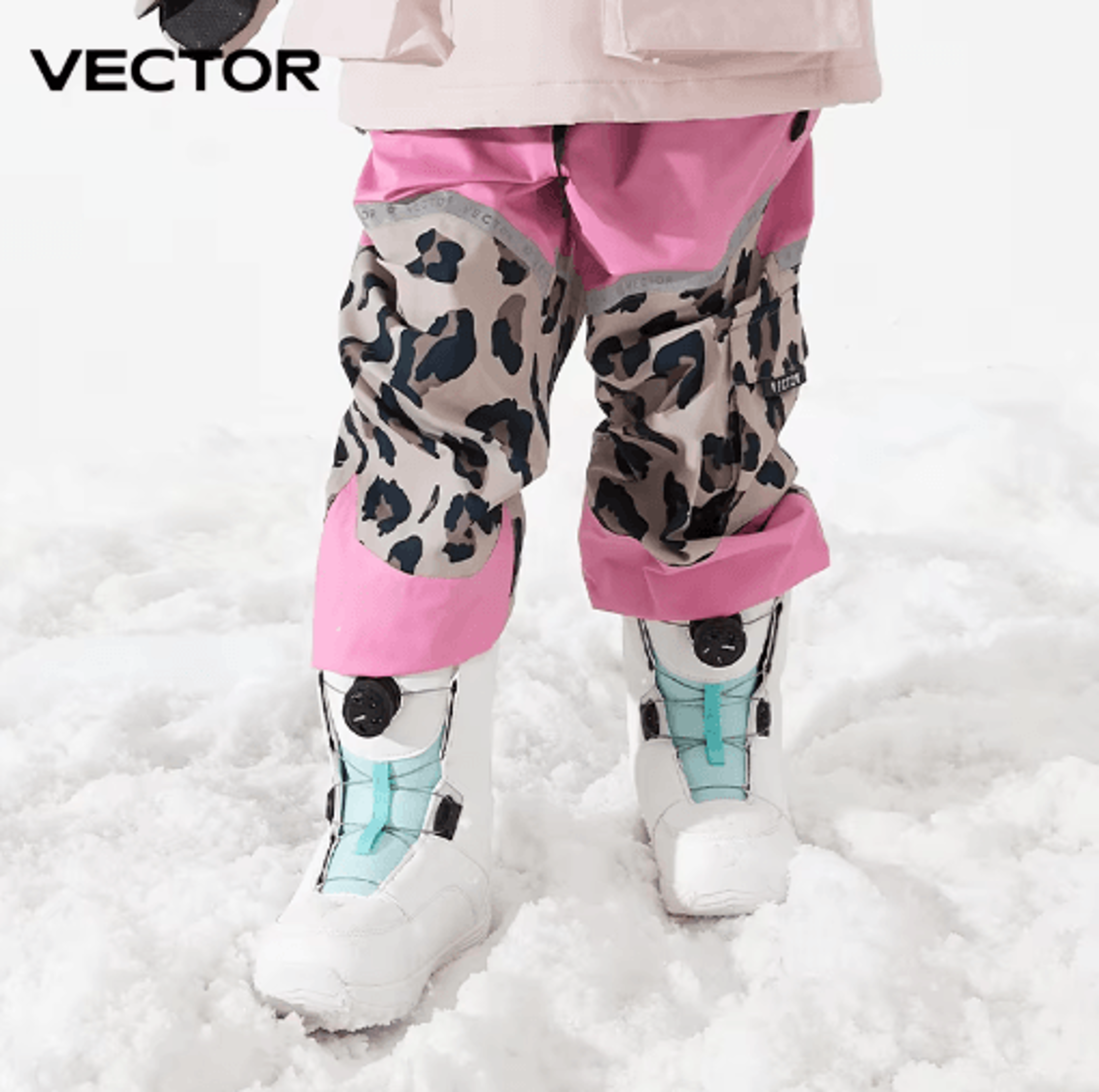 VECTOR Kids Ski Pants Waterproof Windproof Snowboard Trousers For Children 11