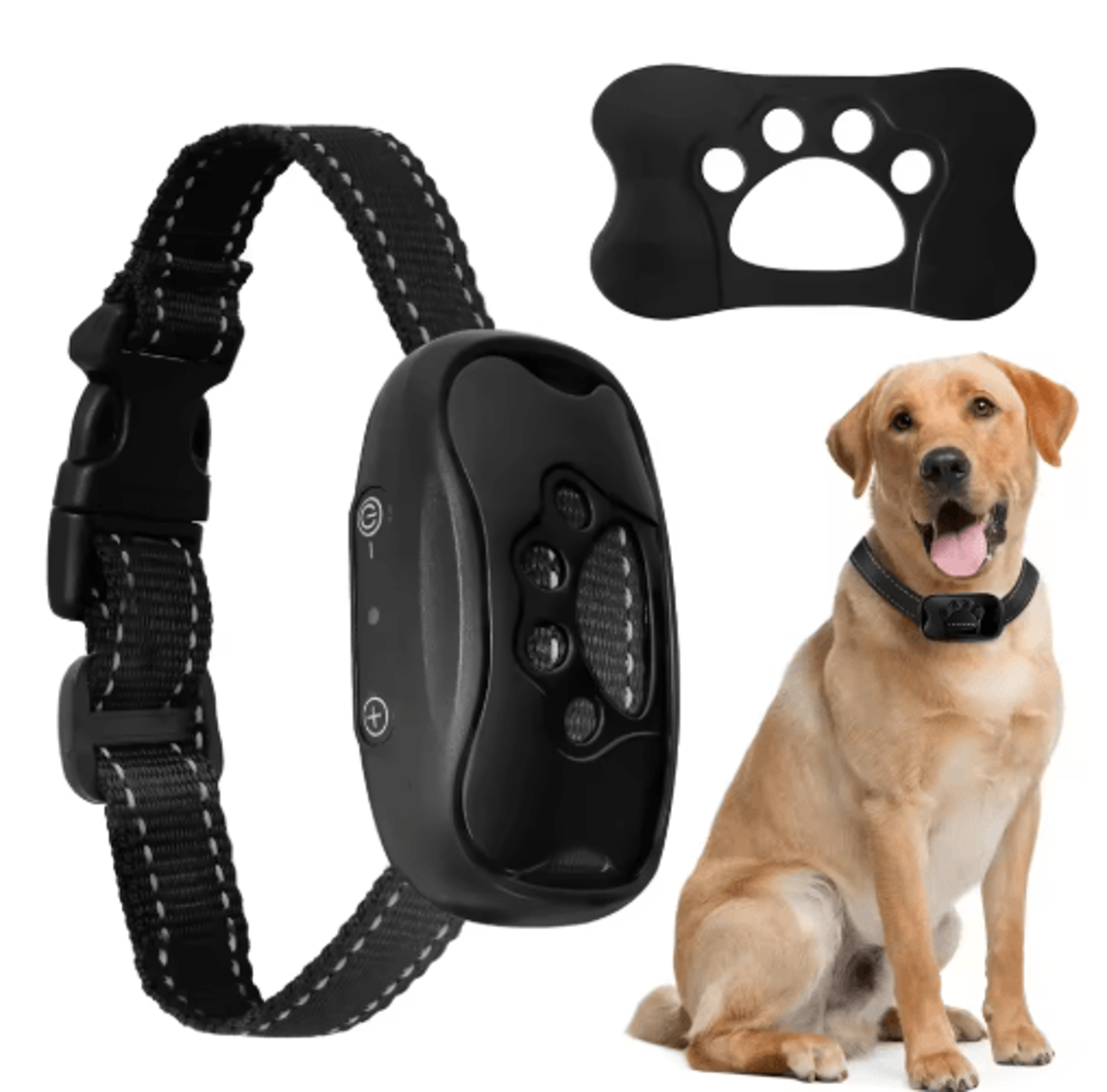SmartCalm Anti Barking Collar  Ultrasonic Rechargeable Dog Training Device 4