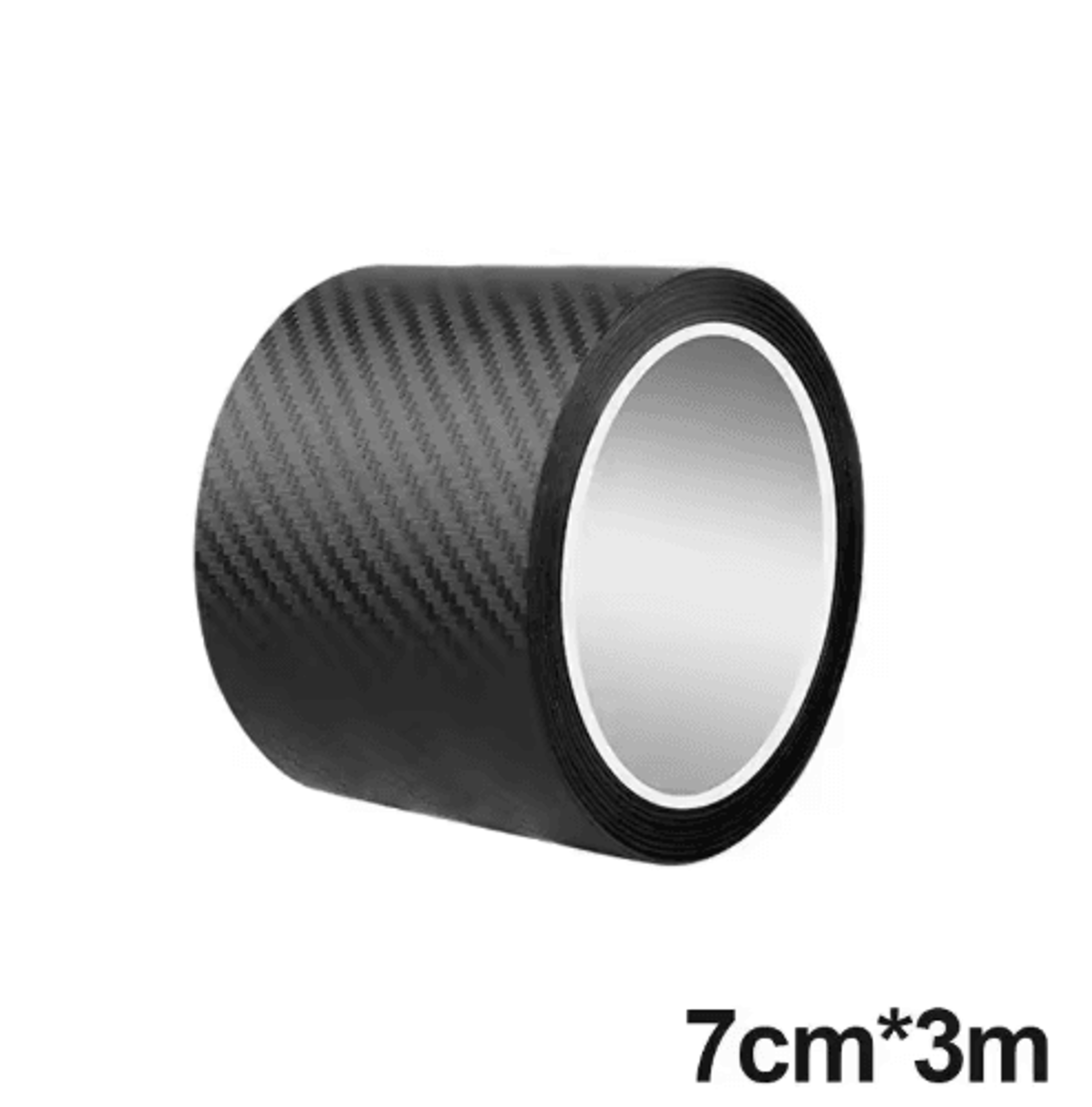 3D Carbon Fiber Car Door Sill Protector Film For Scratch  Wear Protection 1
