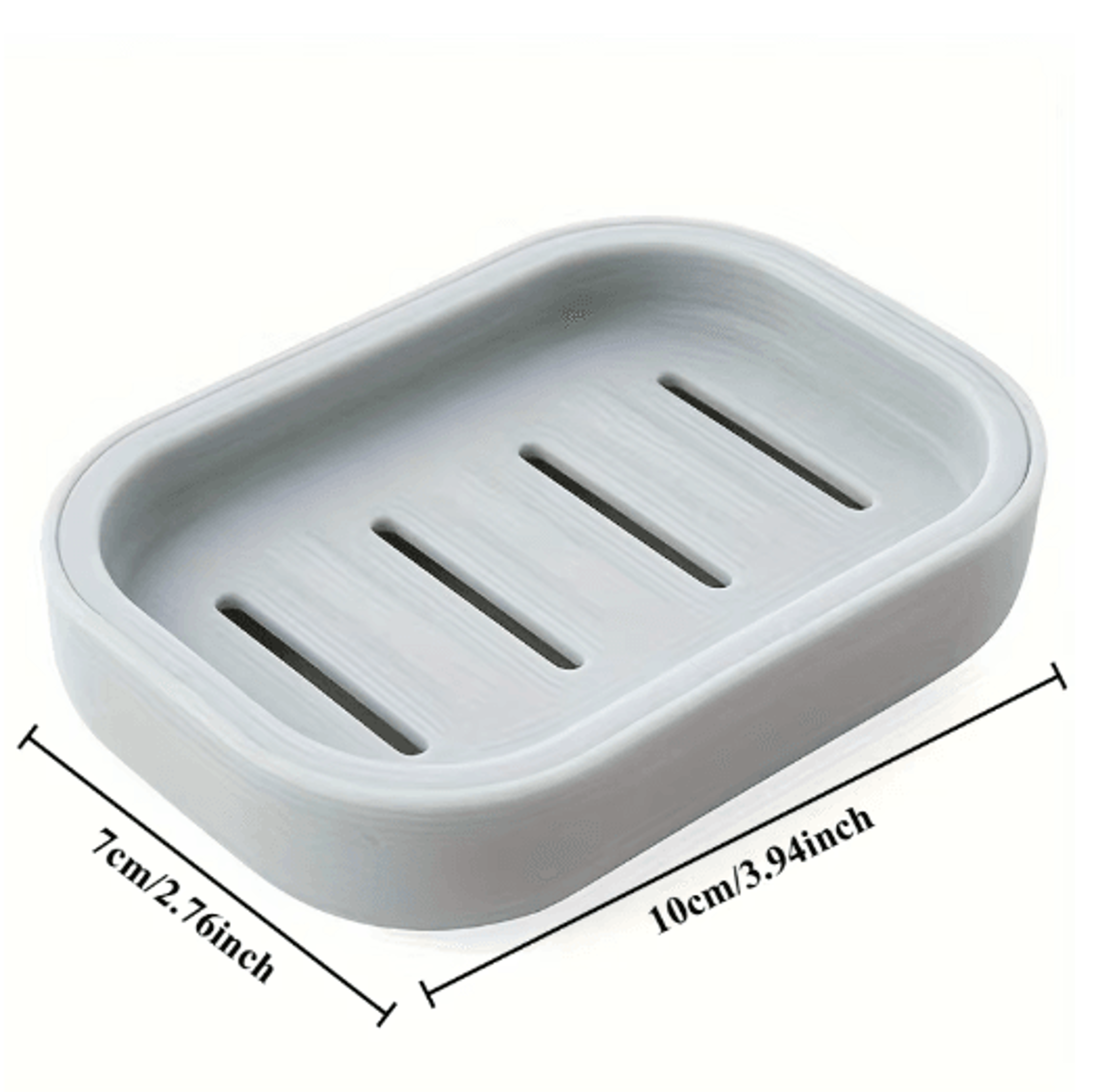 Double Layer Travel Soap Box With Drain Tray For Clean  Dry Storage 7