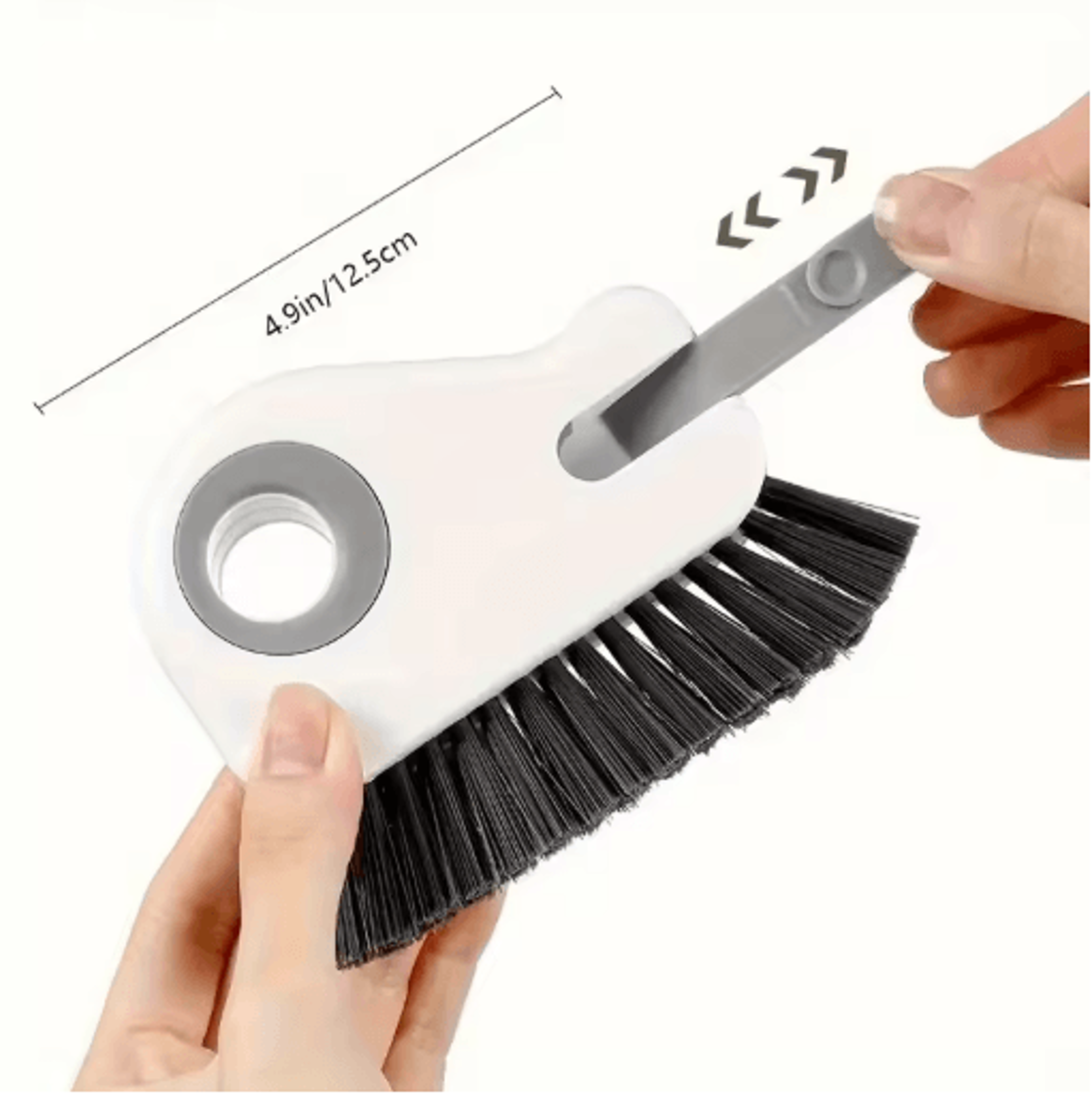 2 In 1 Grout  Window Track Cleaning Brush For Deep Cleaning 4