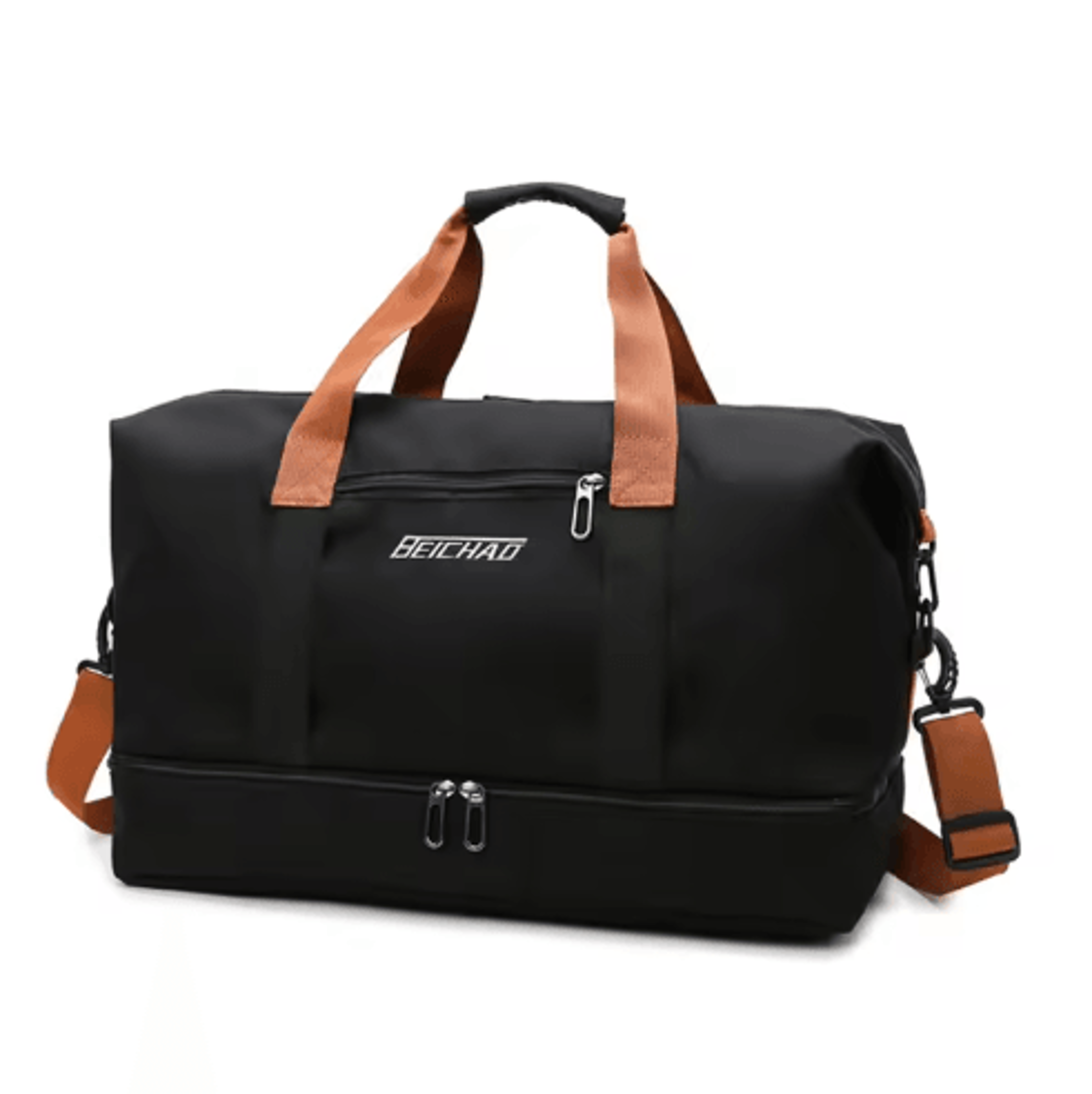 Expandable Travel Duffle Bag  Large Capacity Womens Gym  Overnight Shoulder Bag 5