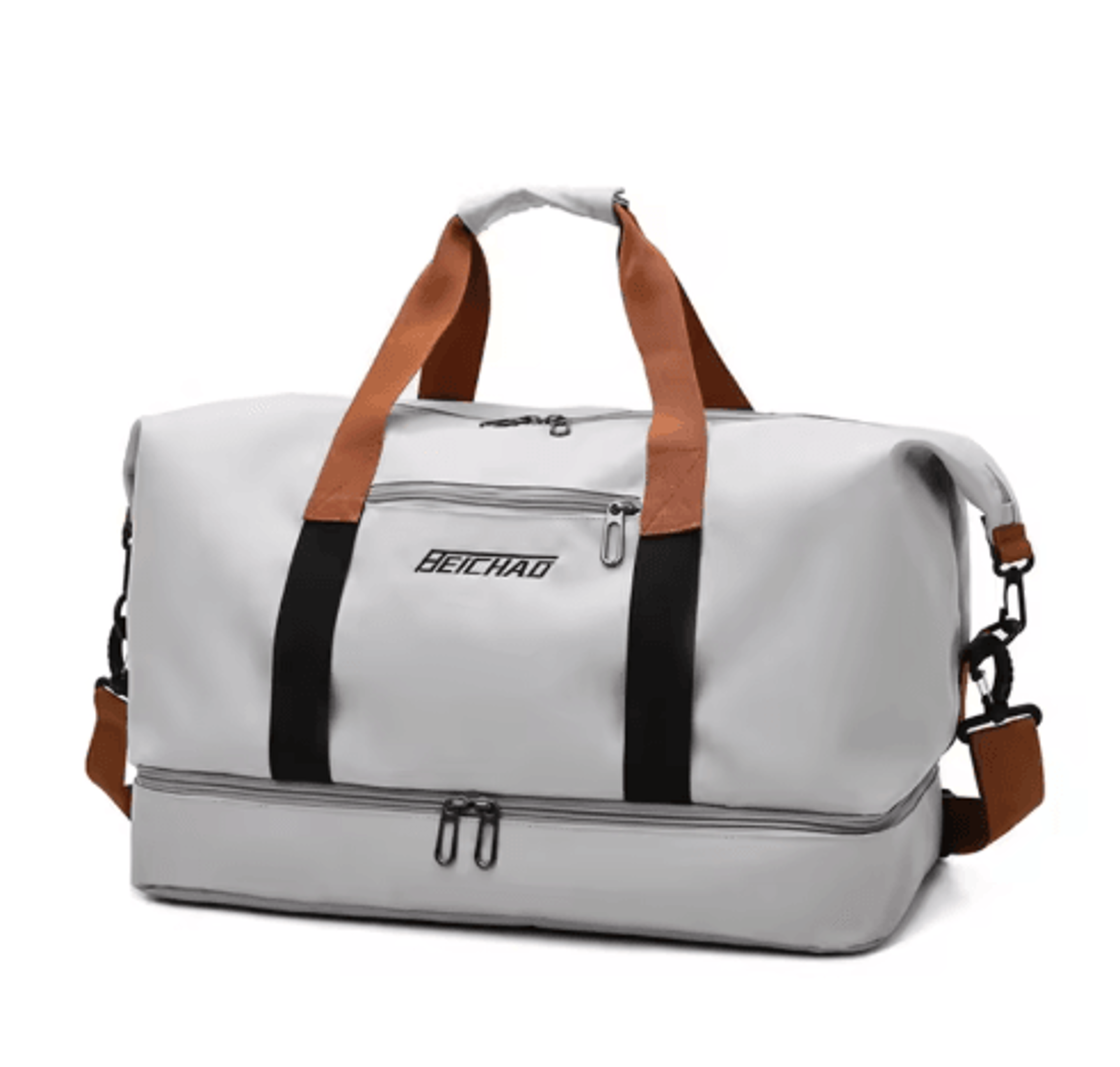 Expandable Travel Duffle Bag  Large Capacity Womens Gym  Overnight Shoulder Bag 6