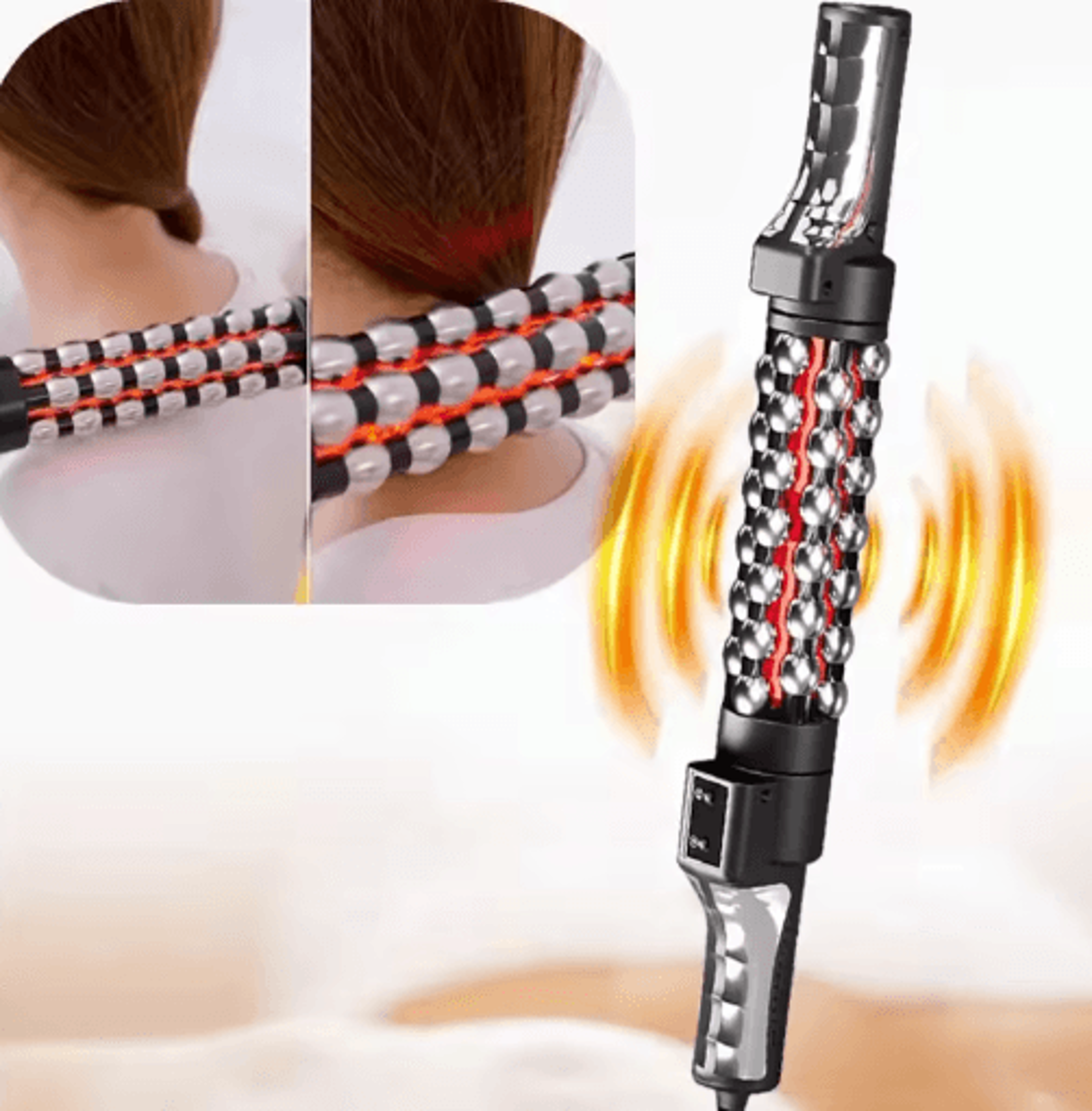 RelaxoTherm 360 Red Light Massage Roller  Heated Body Massager Roller For Muscle Relief  Skin Smoot 0