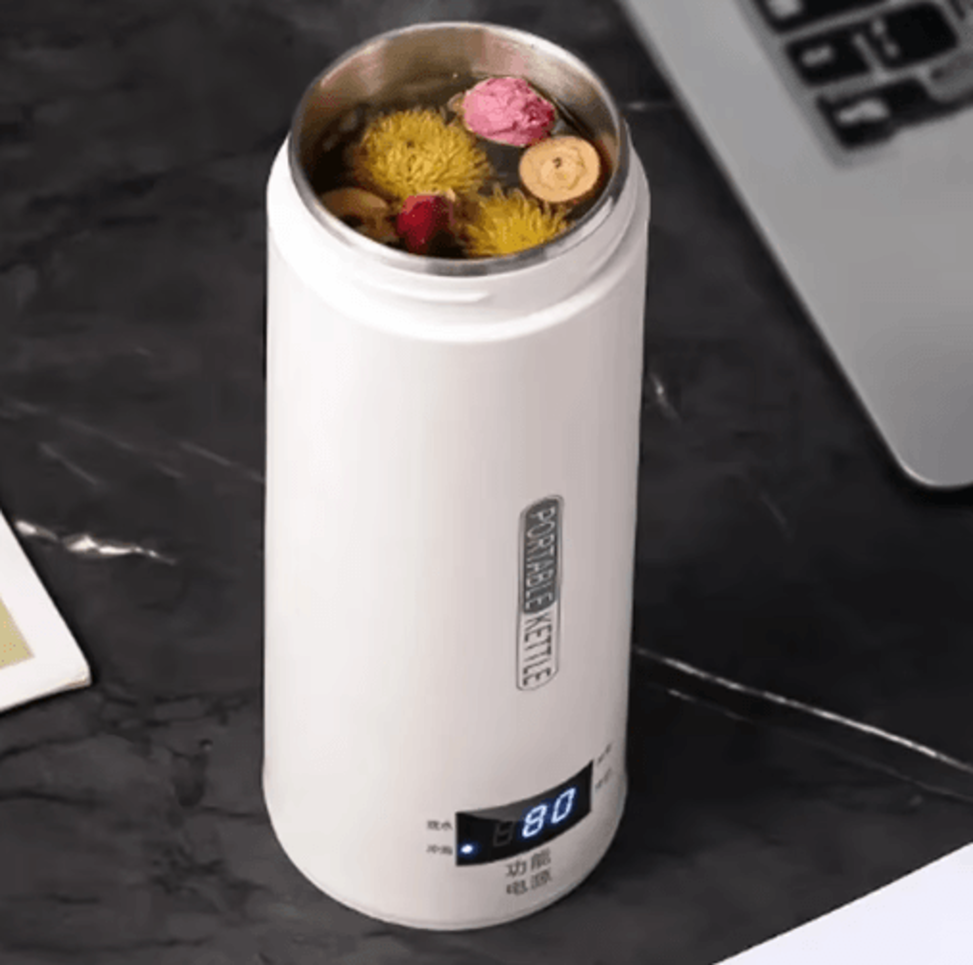 Portable Electric Travel Kettle 500ML  Smart Portable Electric Kettle For Tea Coffee  OntheGo Boili 6
