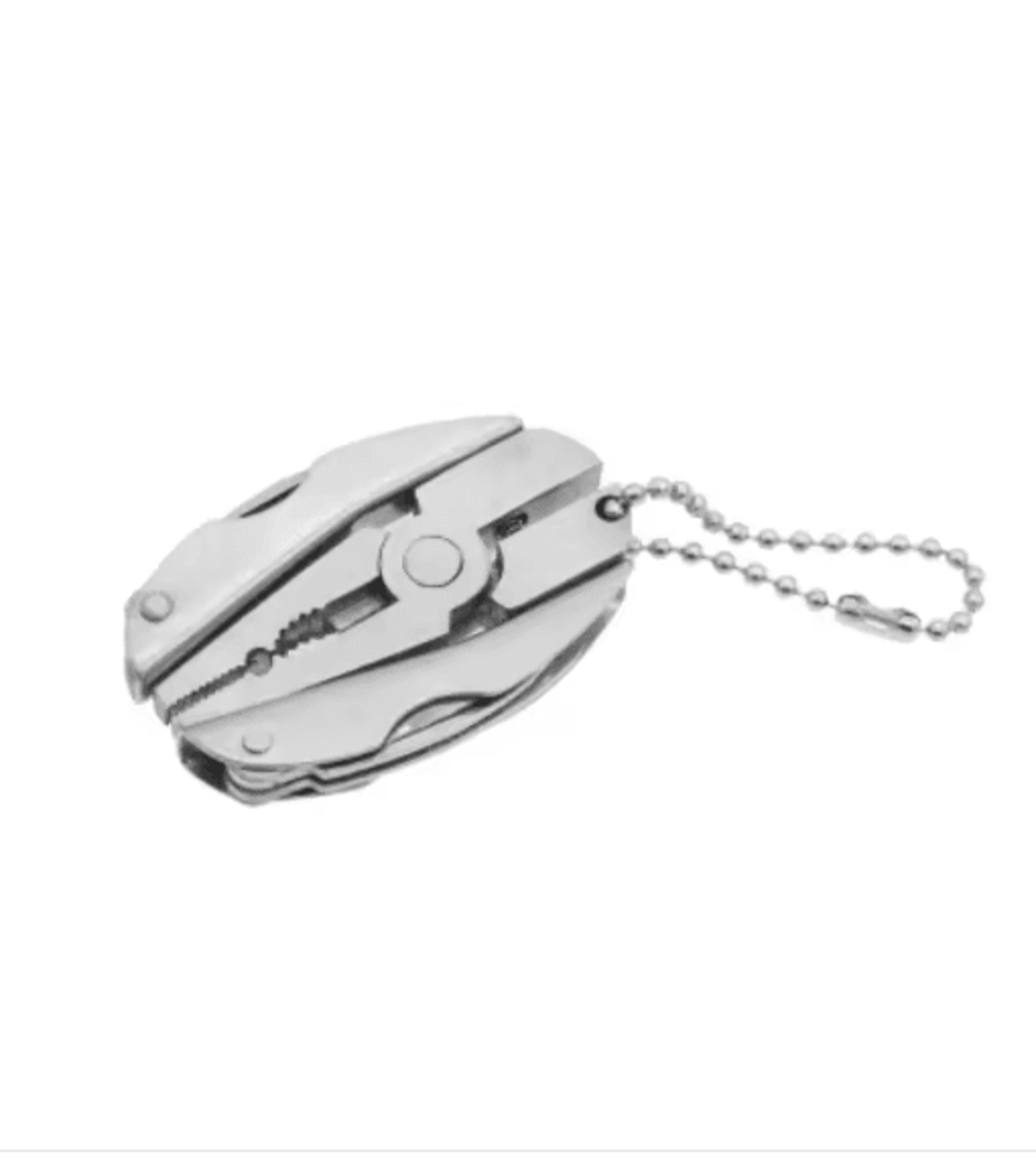 Portable Stainless Steel Multi Tool Pliers Keychain Compact EDC Outdoor Survival Multitoo 1