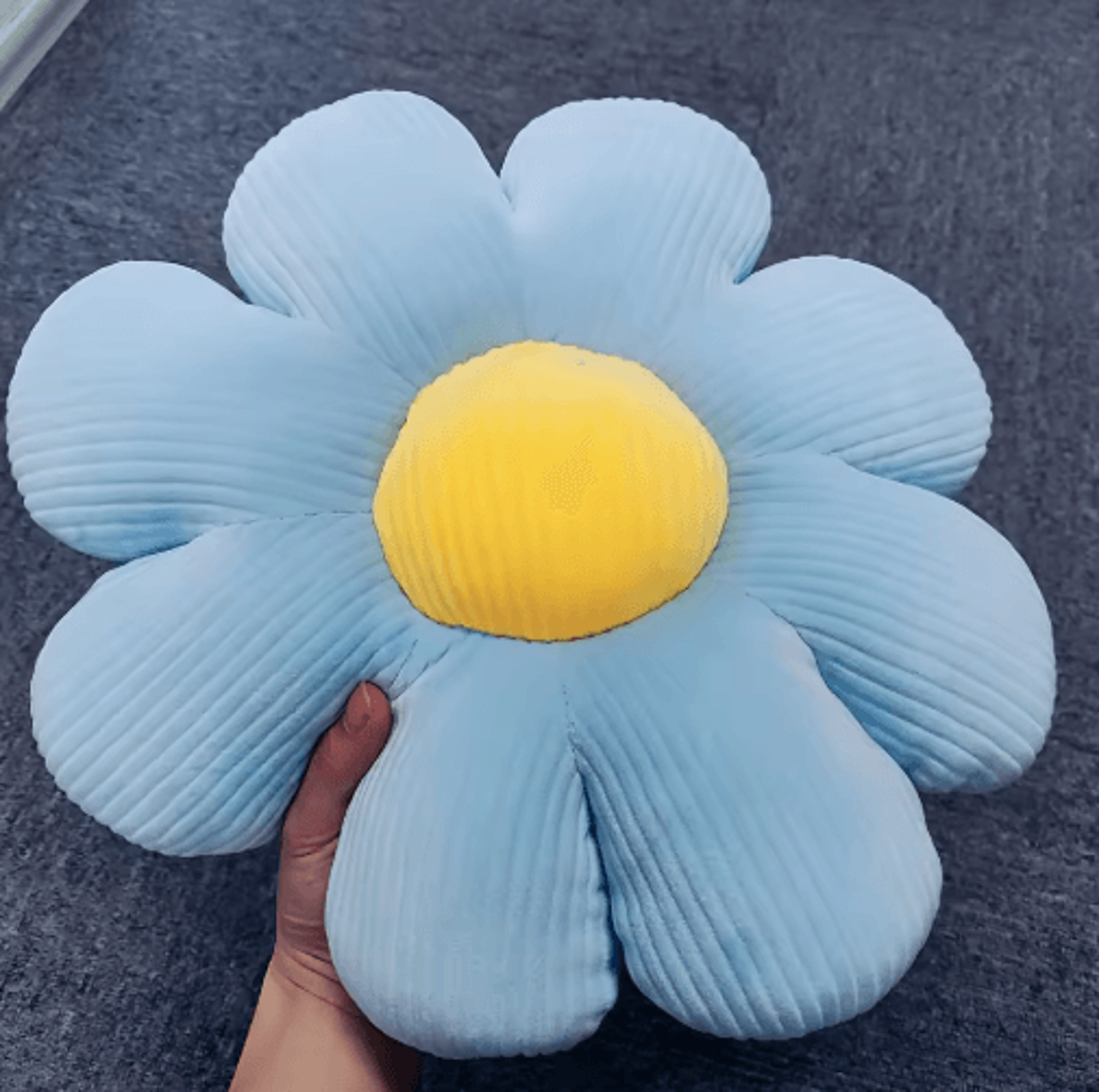 Sunflower Plush Cushion  Cute Daisy Floor Pillow  Seat Mat 8