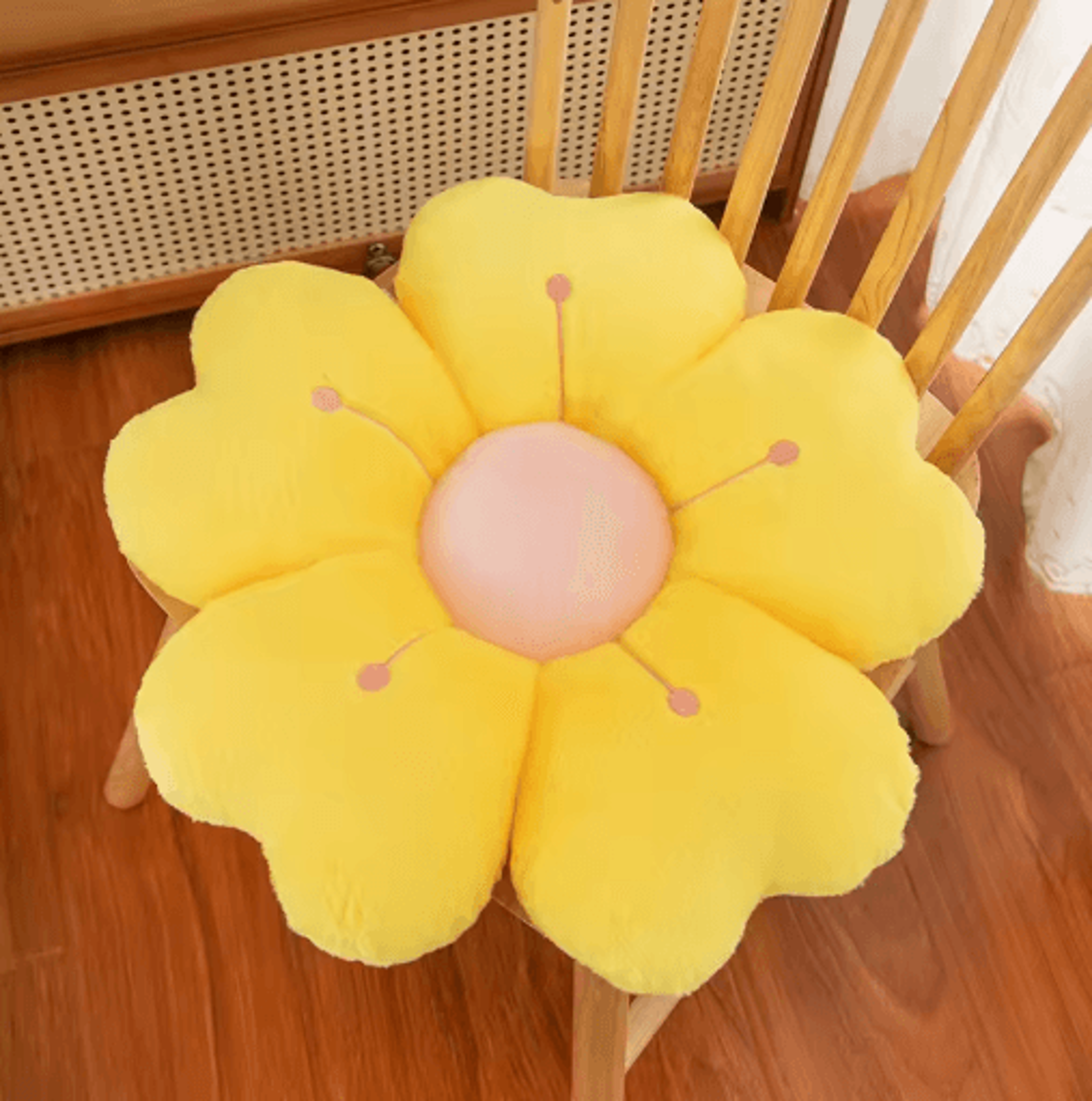 Daisy Flower Plush Pillow Soft Cute Decorative Cushion For Bed  Sofa 6