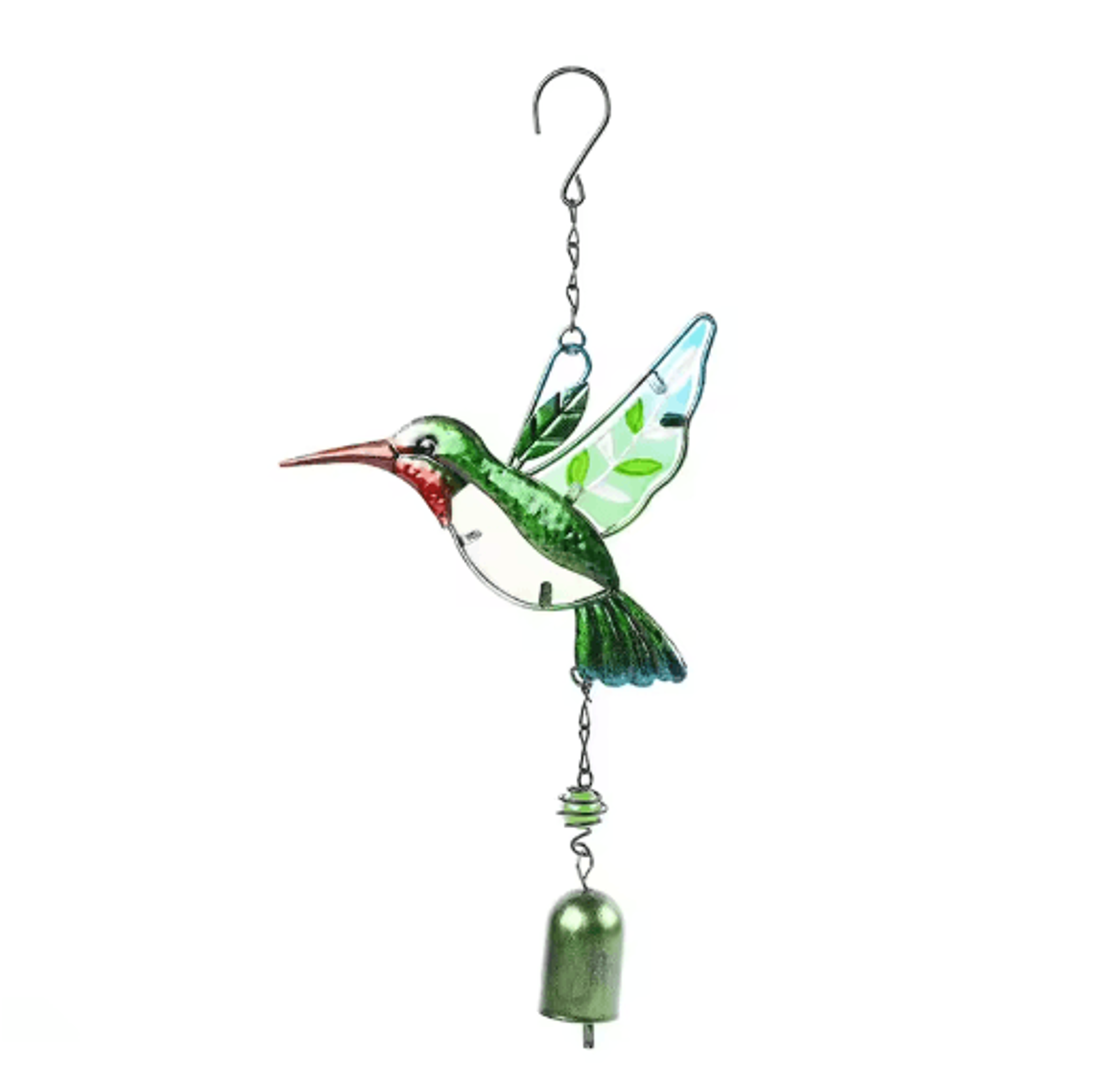 Hummingbird  Dragonfly Metal Wind Chime Decorative Outdoor Garden Hanging Decor 10