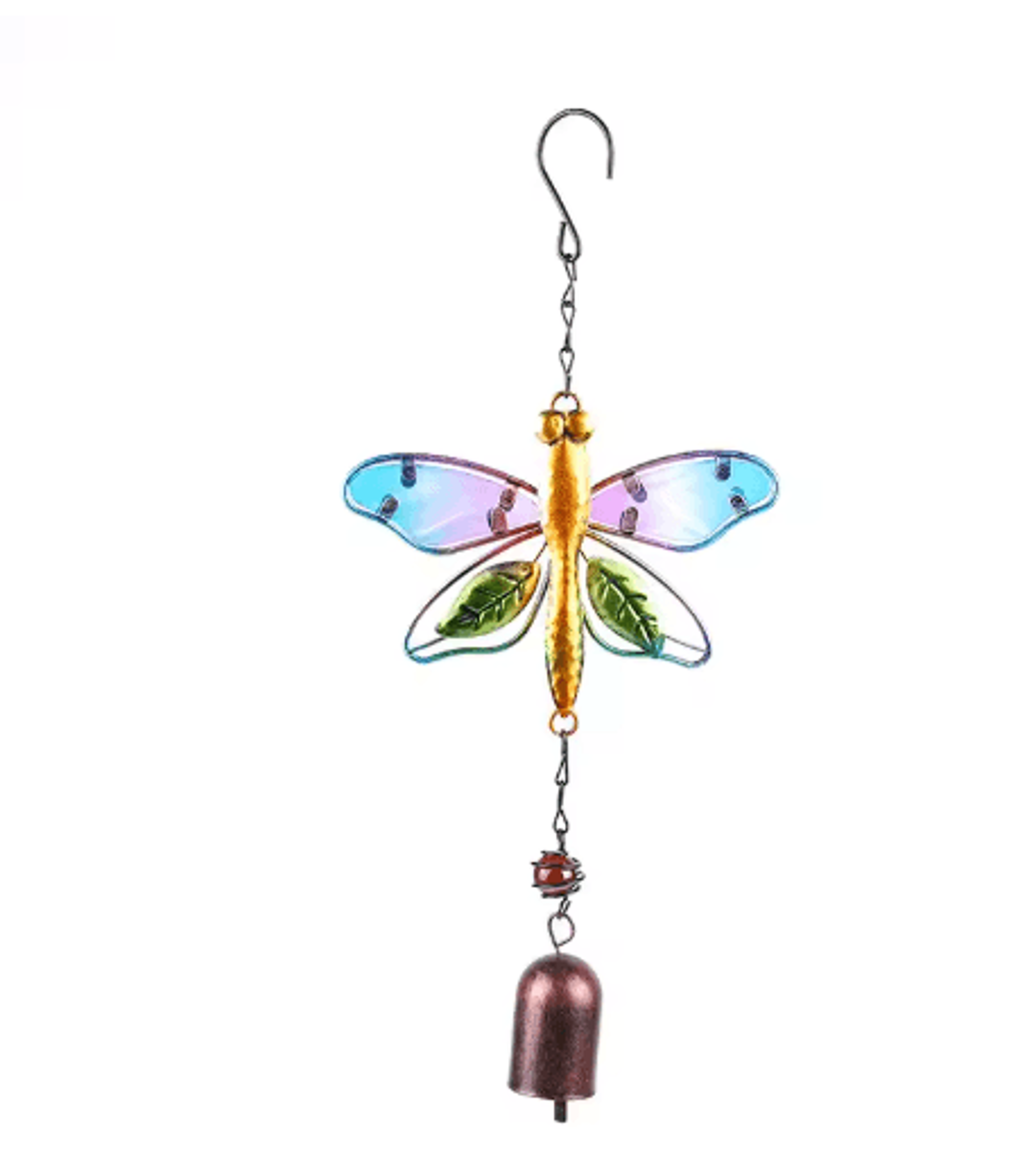 Hummingbird  Dragonfly Metal Wind Chime Decorative Outdoor Garden Hanging Decor 9
