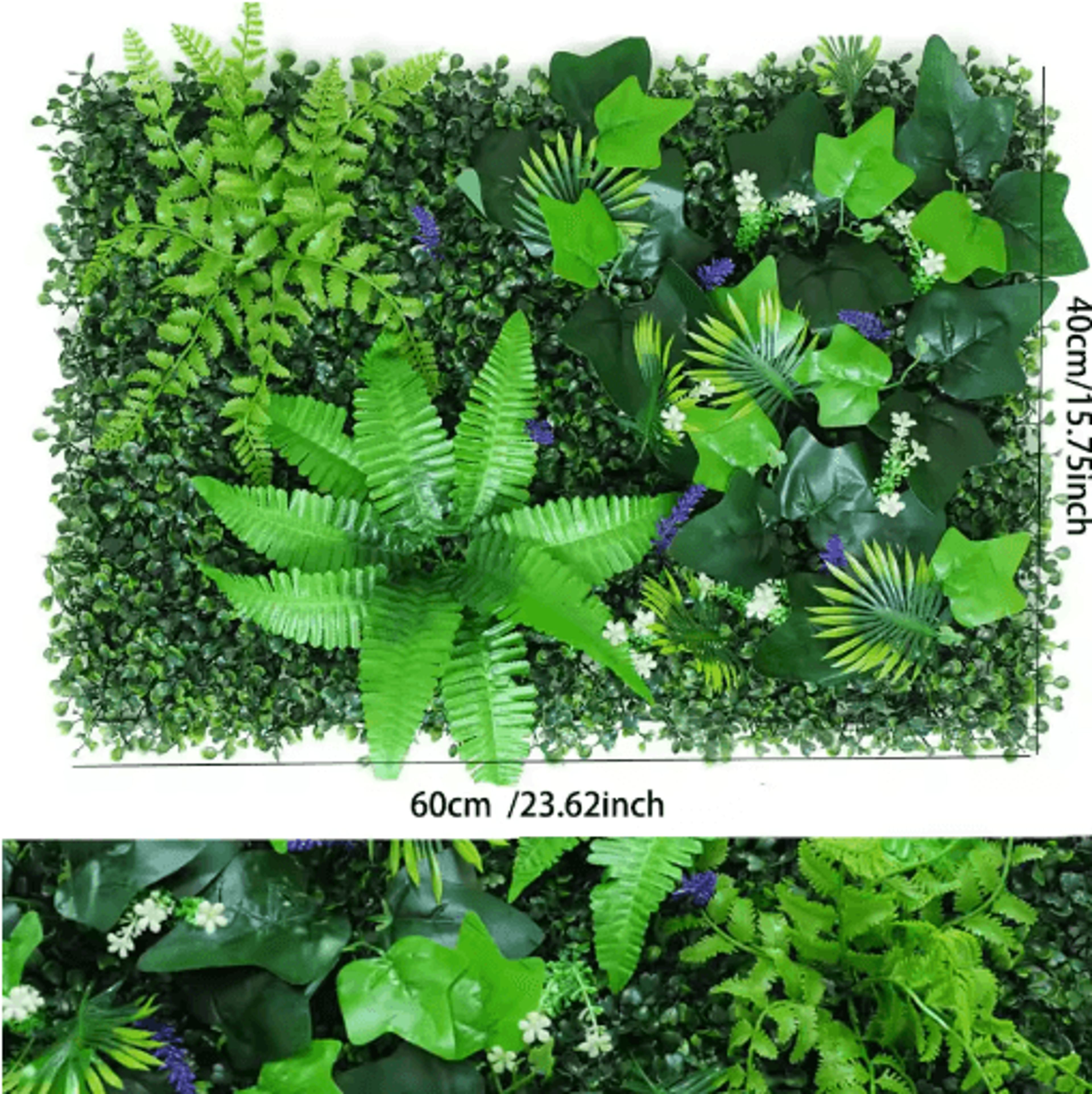 Artificial Grass Wall Panel  Boxwood Hedge For Vertical Garden  Greenery Wall Decor 2