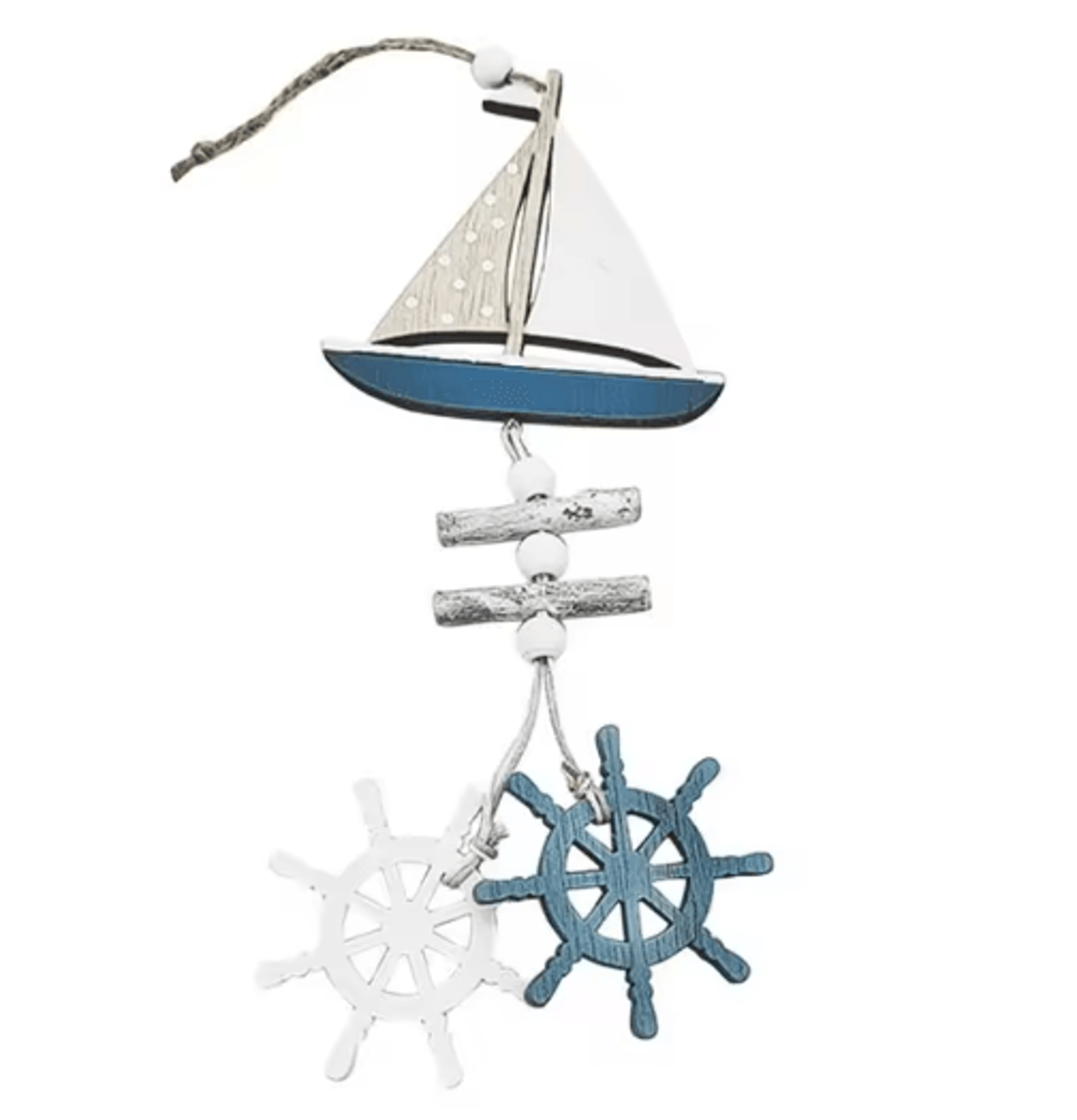 Nautical Fishing Net Wall Decor Coastal Marine Hanging Ornament 1