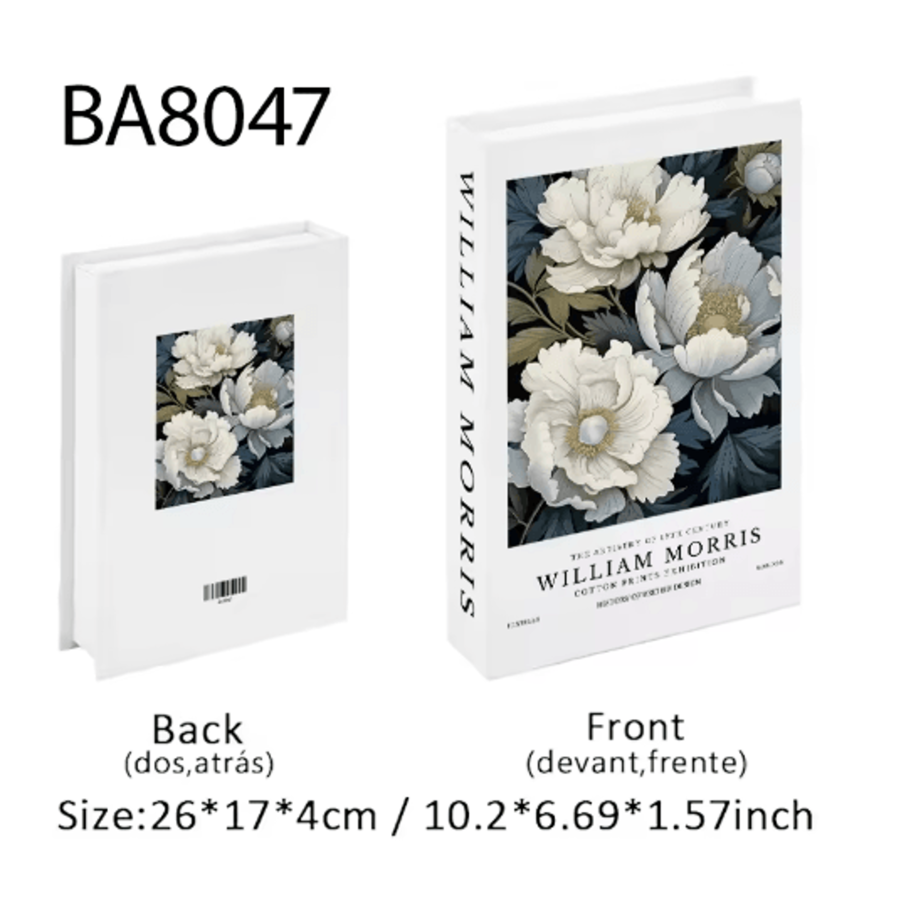 Luxury Decorative Fake Book Storage Box Aesthetic Coffee Table  Bookshelf Decor 17