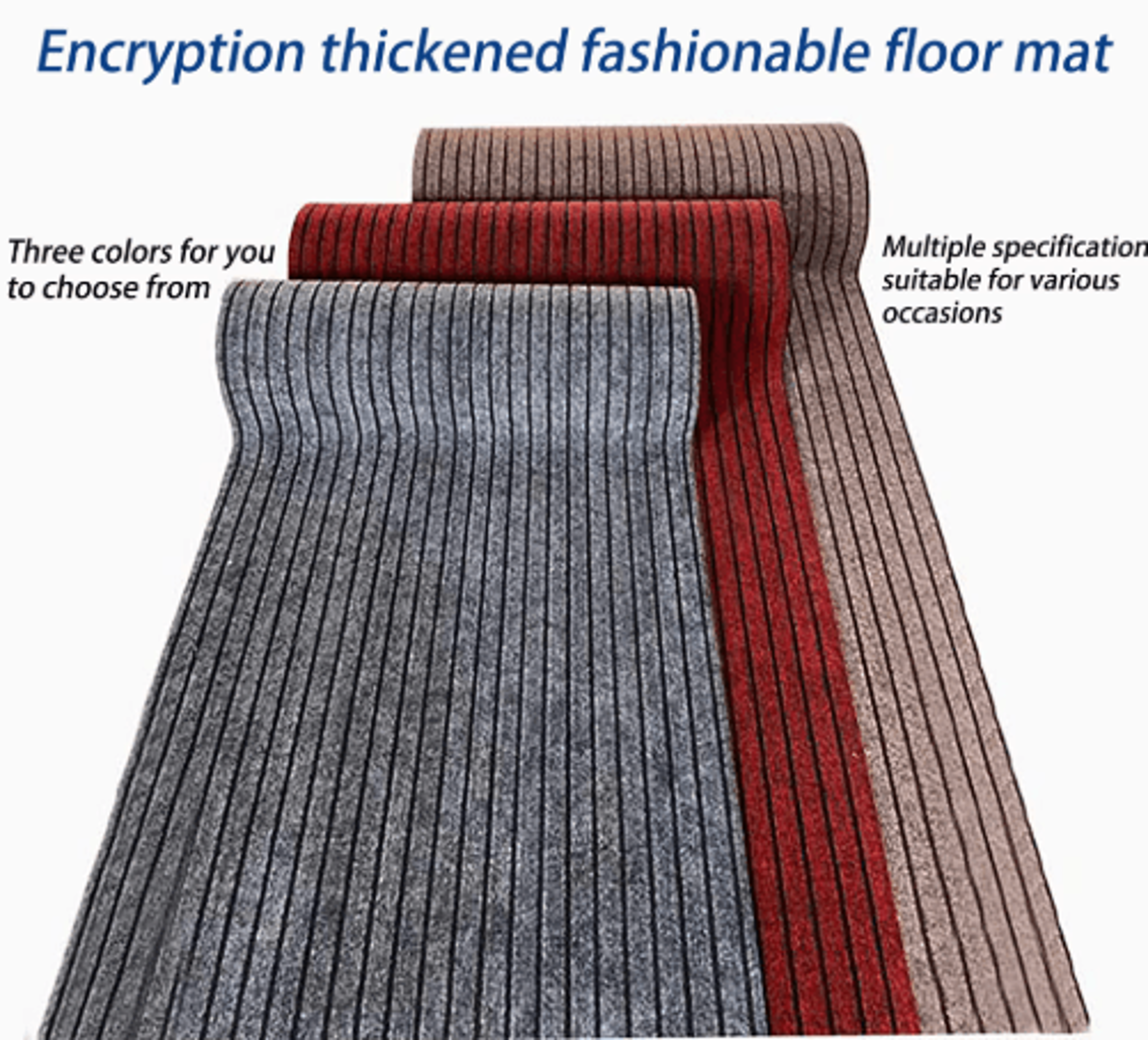 Waterproof NonSlip Floor Mat MultiPurpose Bathroom Kitchen  Entryway Rug 5